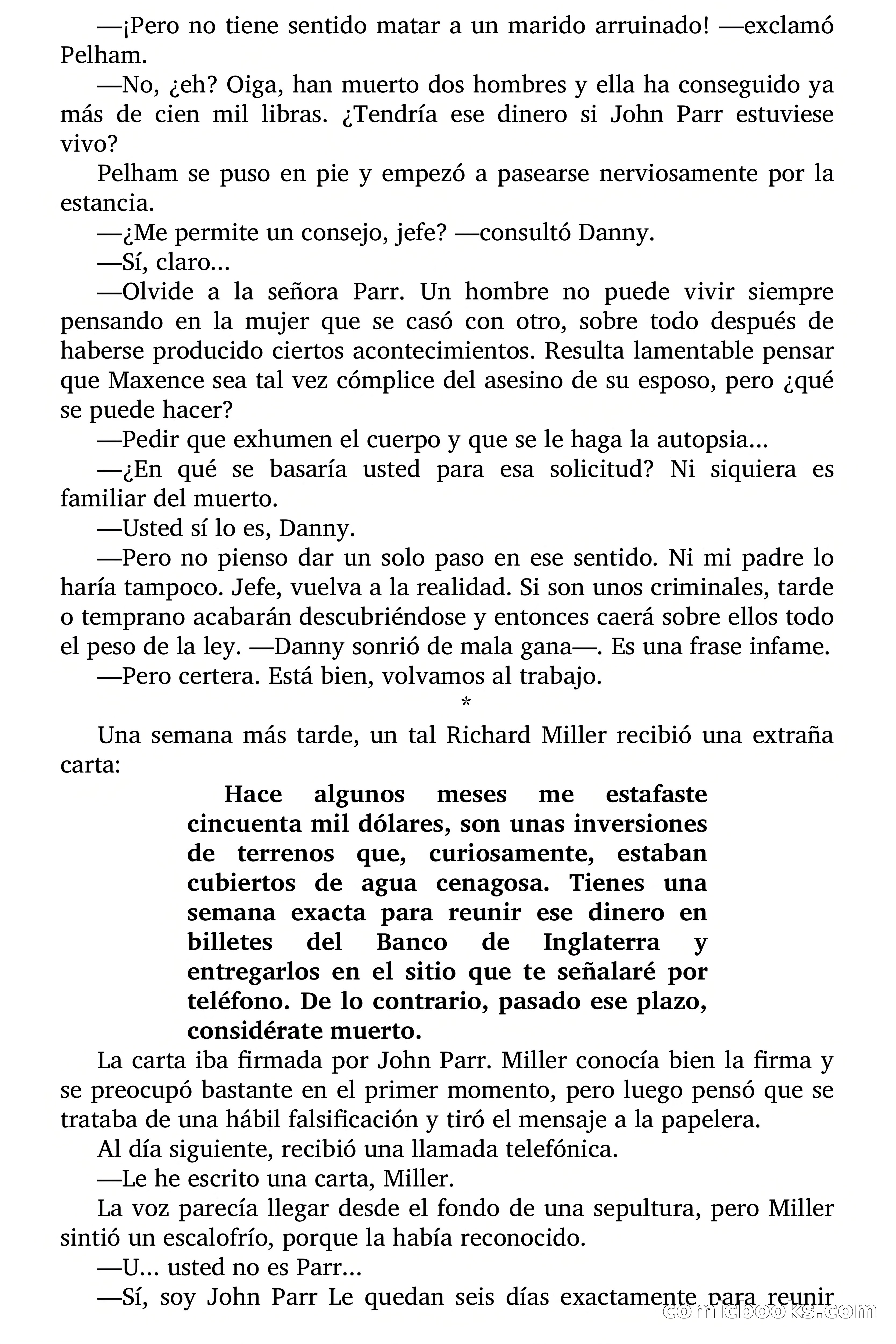 Selección Terror: La doble vida de John Parr — page 34 of 78