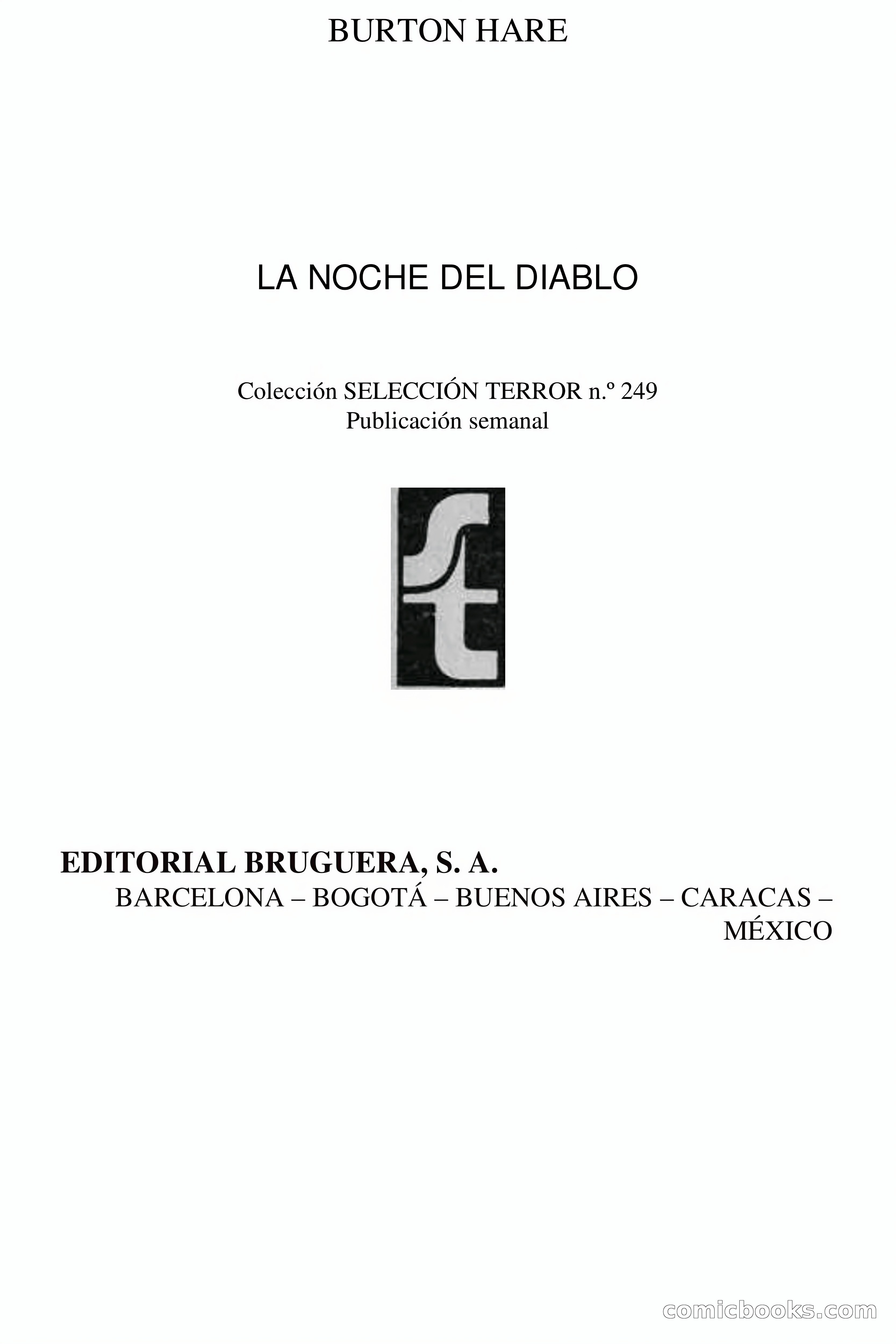 Selección Terror: La noche del diablo — page 4 of 58