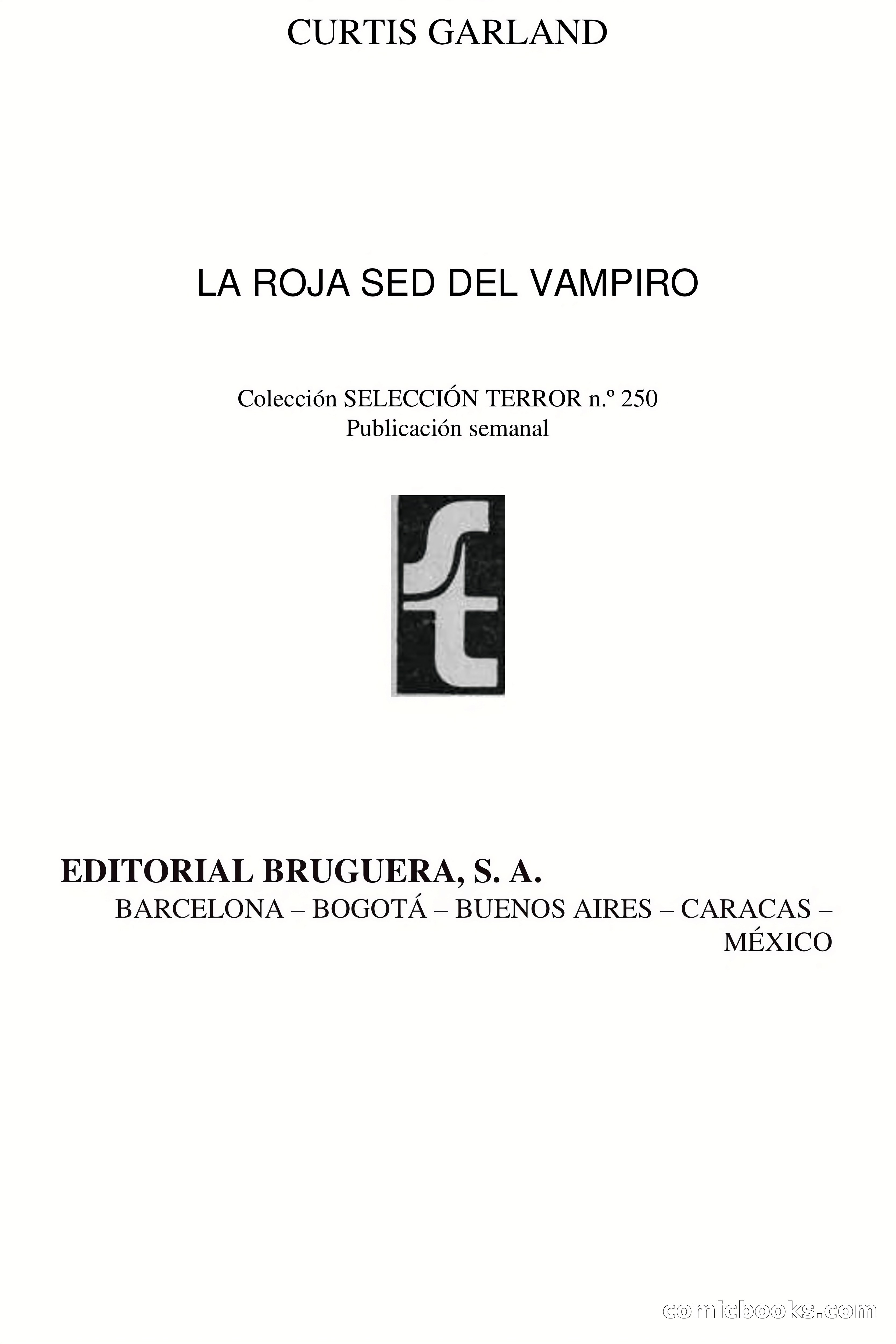 La roja sed del vampiro — page 4 of 70