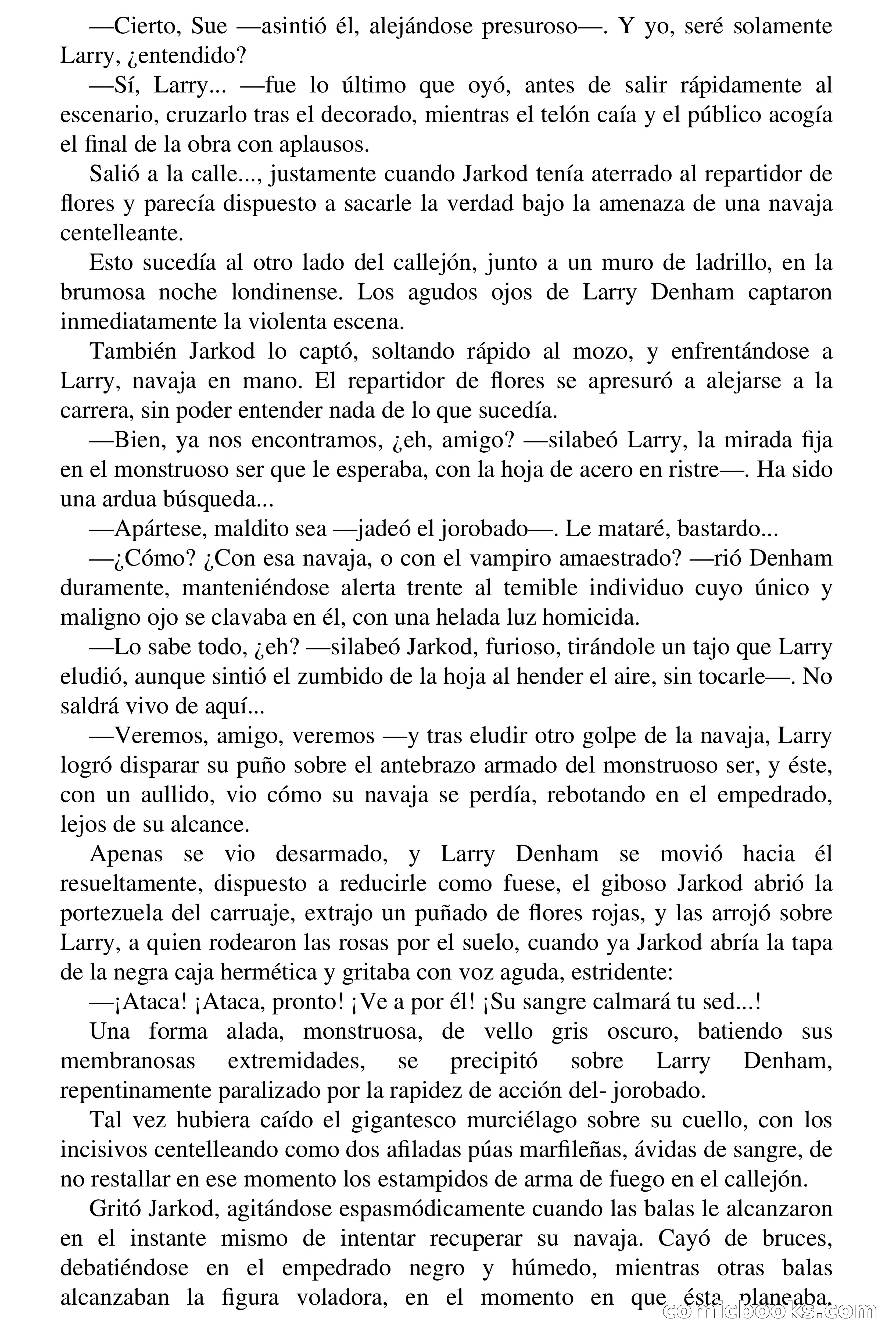 La roja sed del vampiro — page 65 of 70