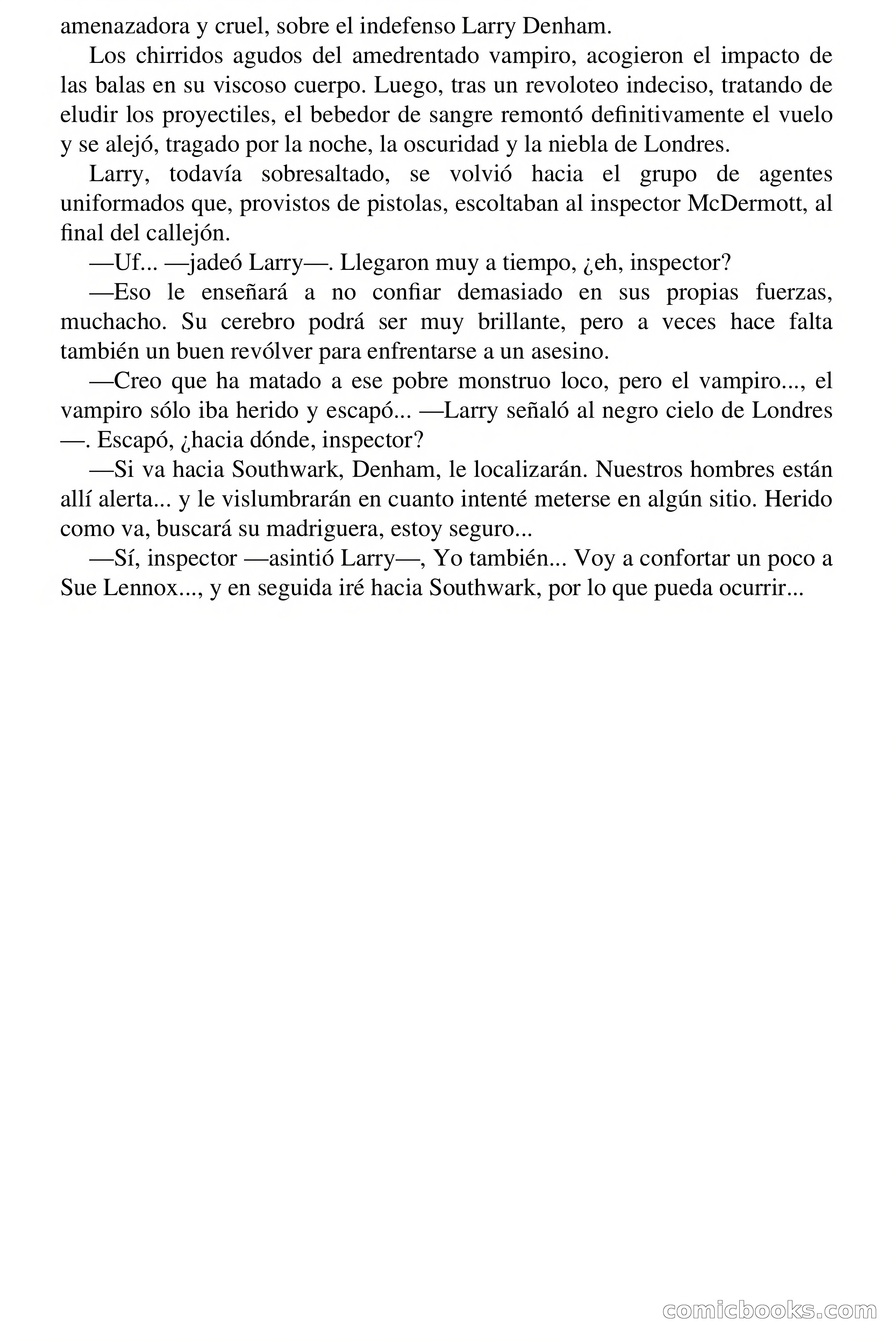 La roja sed del vampiro — page 66 of 70