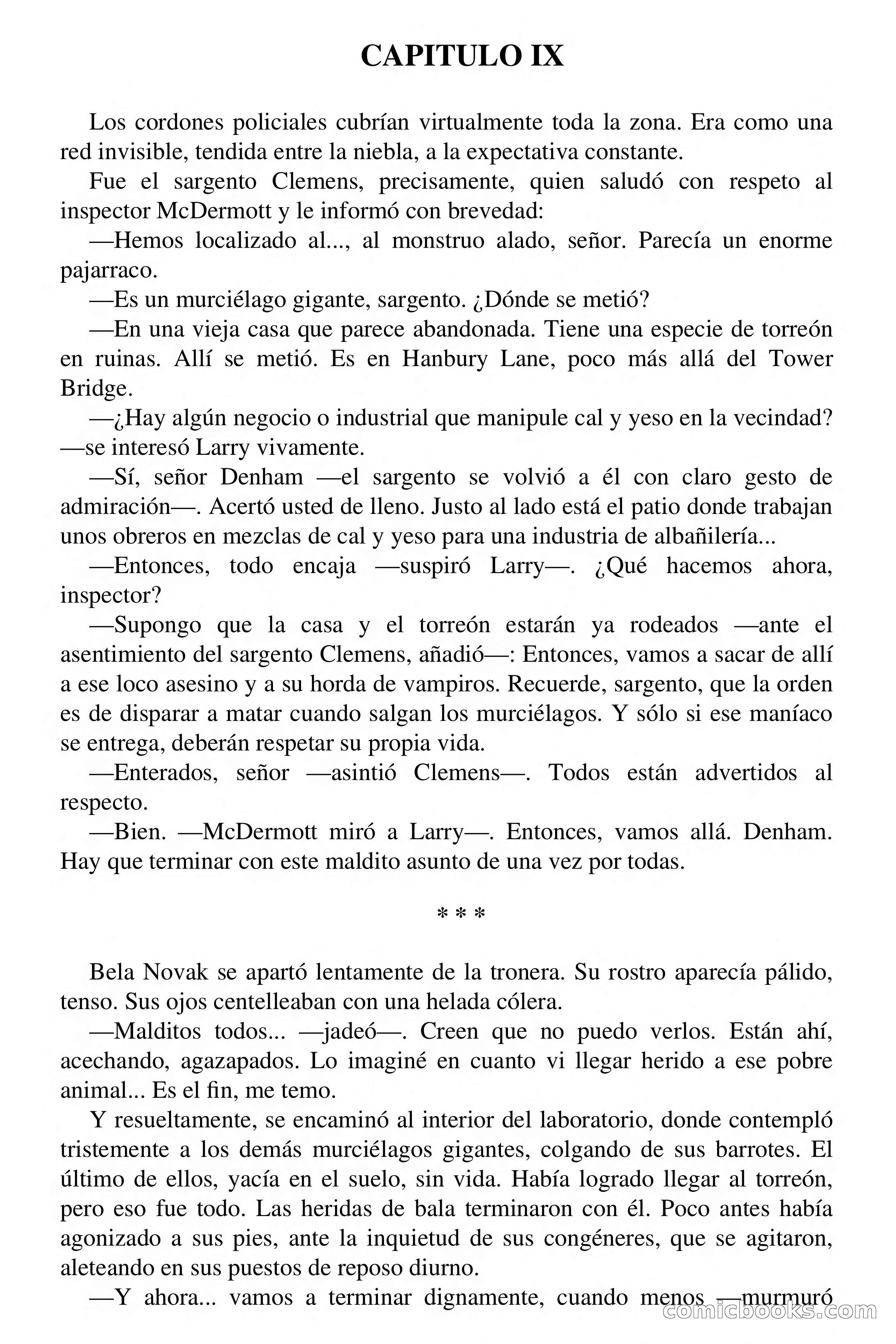 La roja sed del vampiro — page 67 of 70