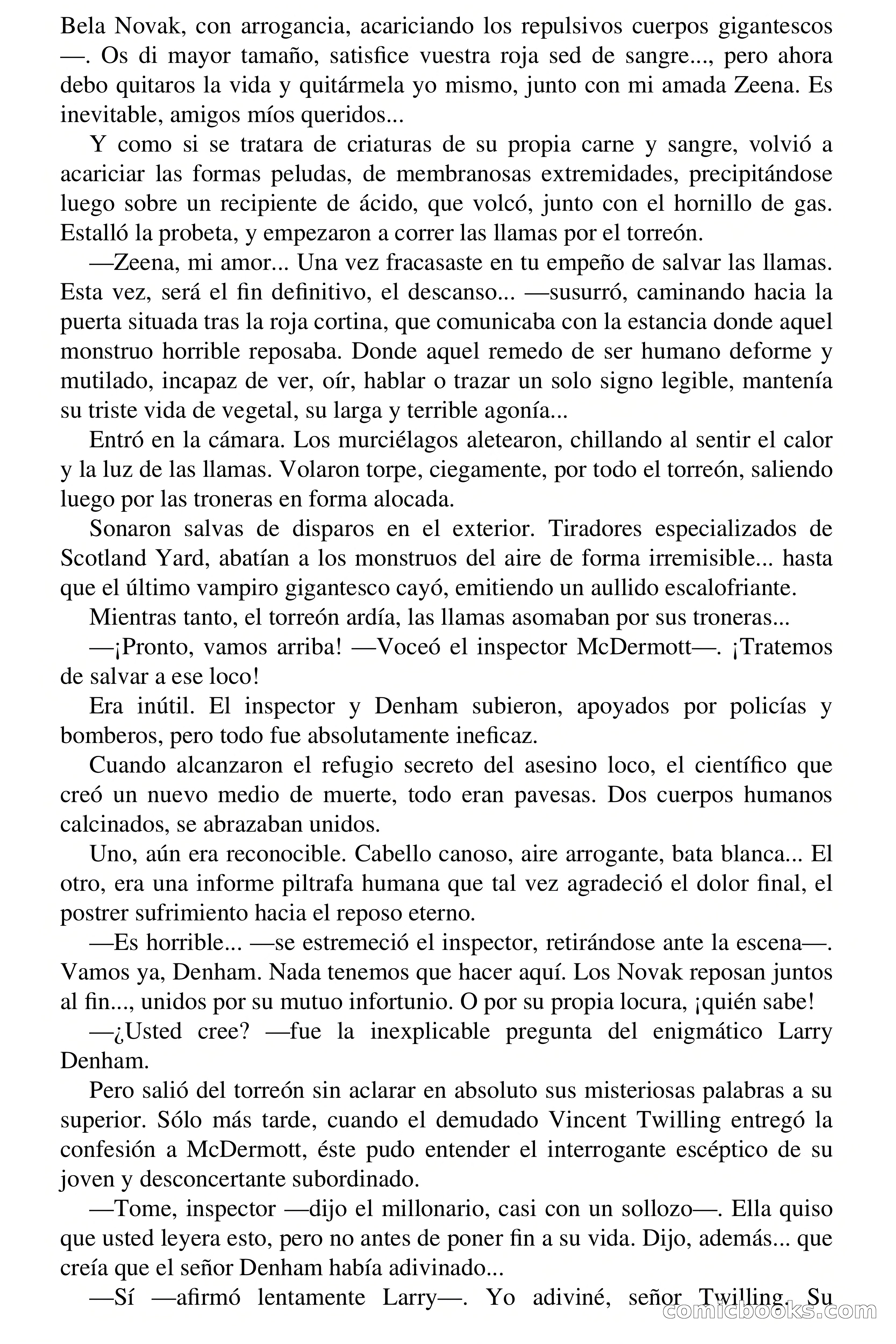La roja sed del vampiro — page 68 of 70