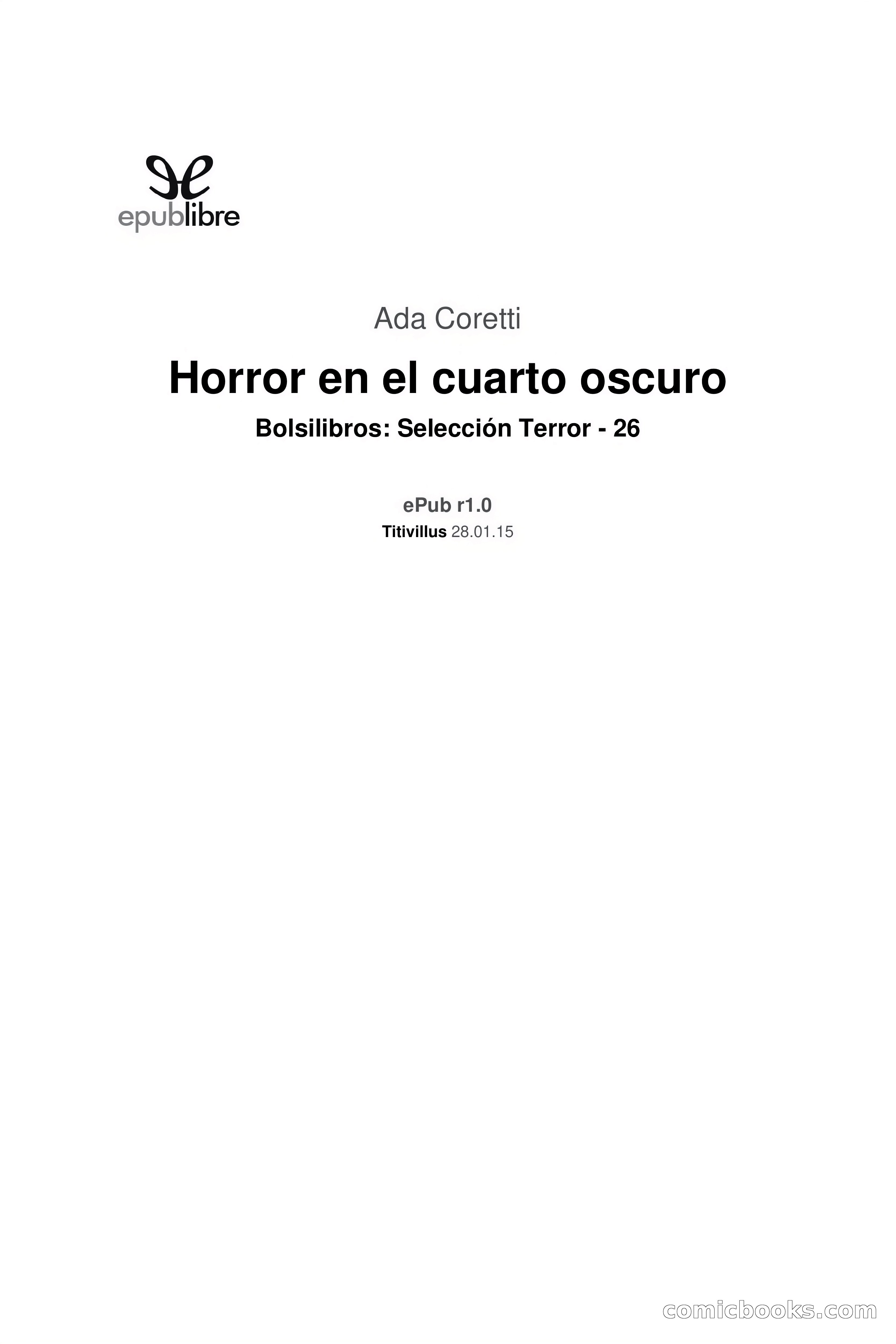 Selección Terror: Horror en el cuarto oscuro — page 3 of 70