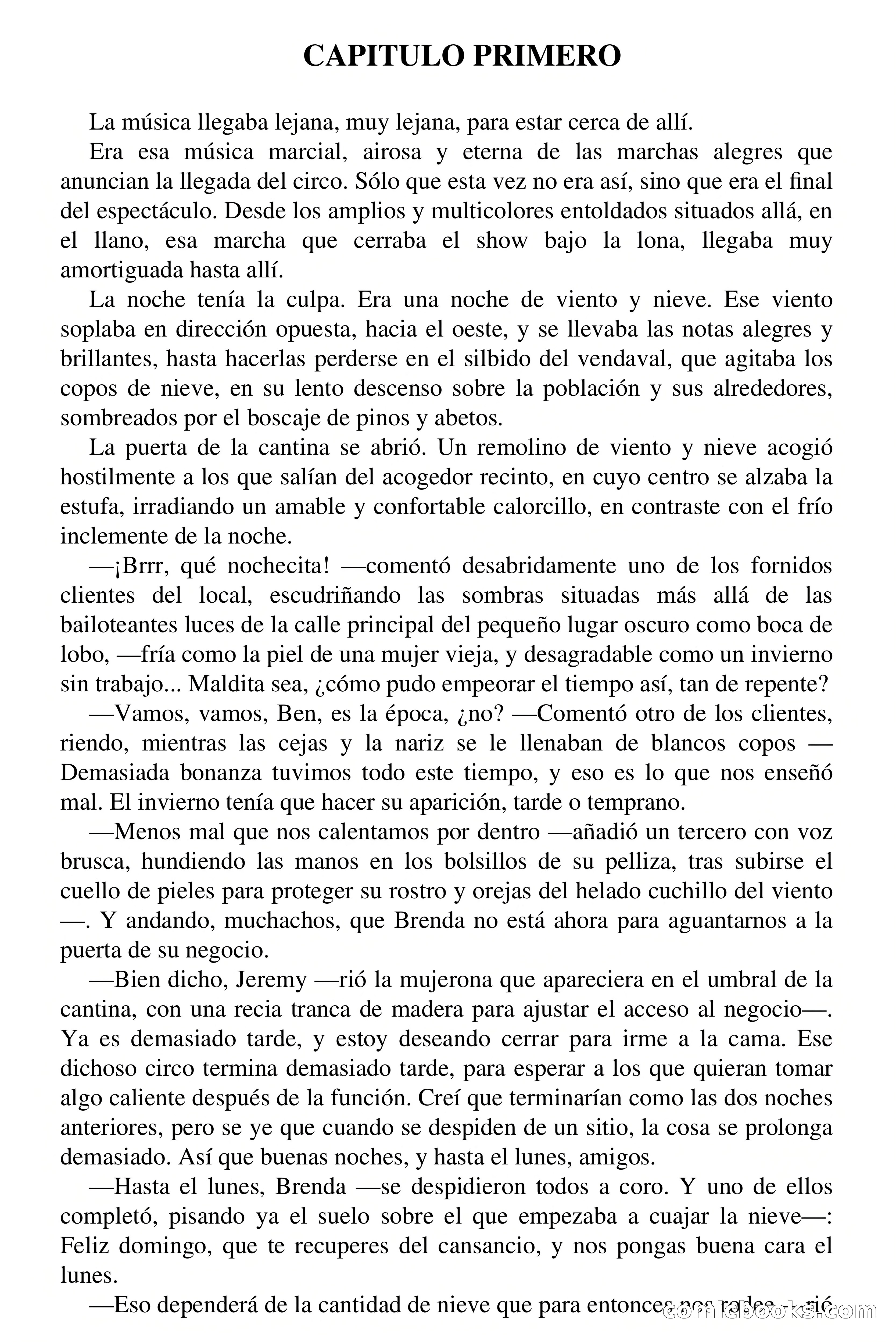 El circo del miedo (The Circus of Fear) — page 6 of 71