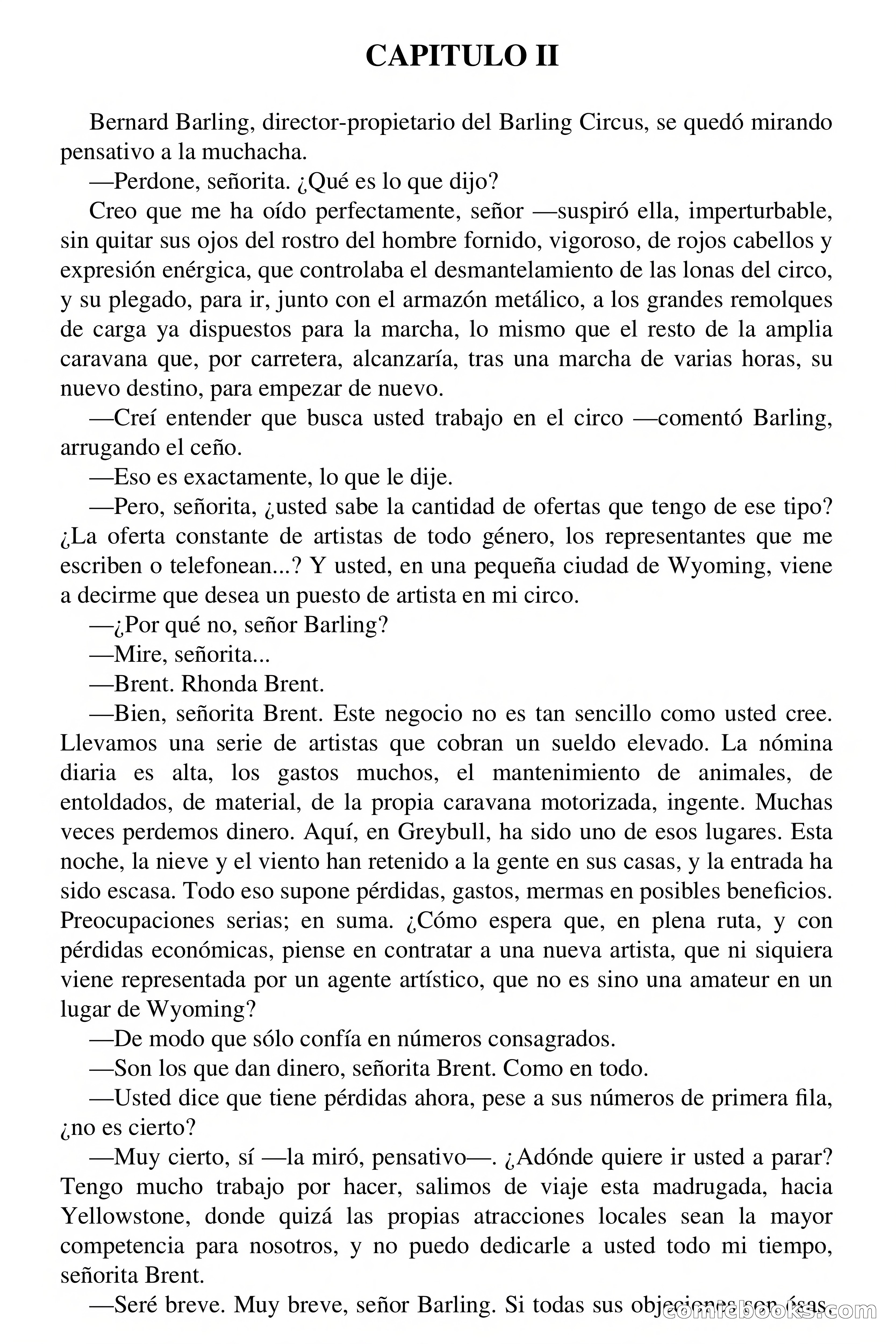 El circo del miedo (The Circus of Fear) — page 12 of 71
