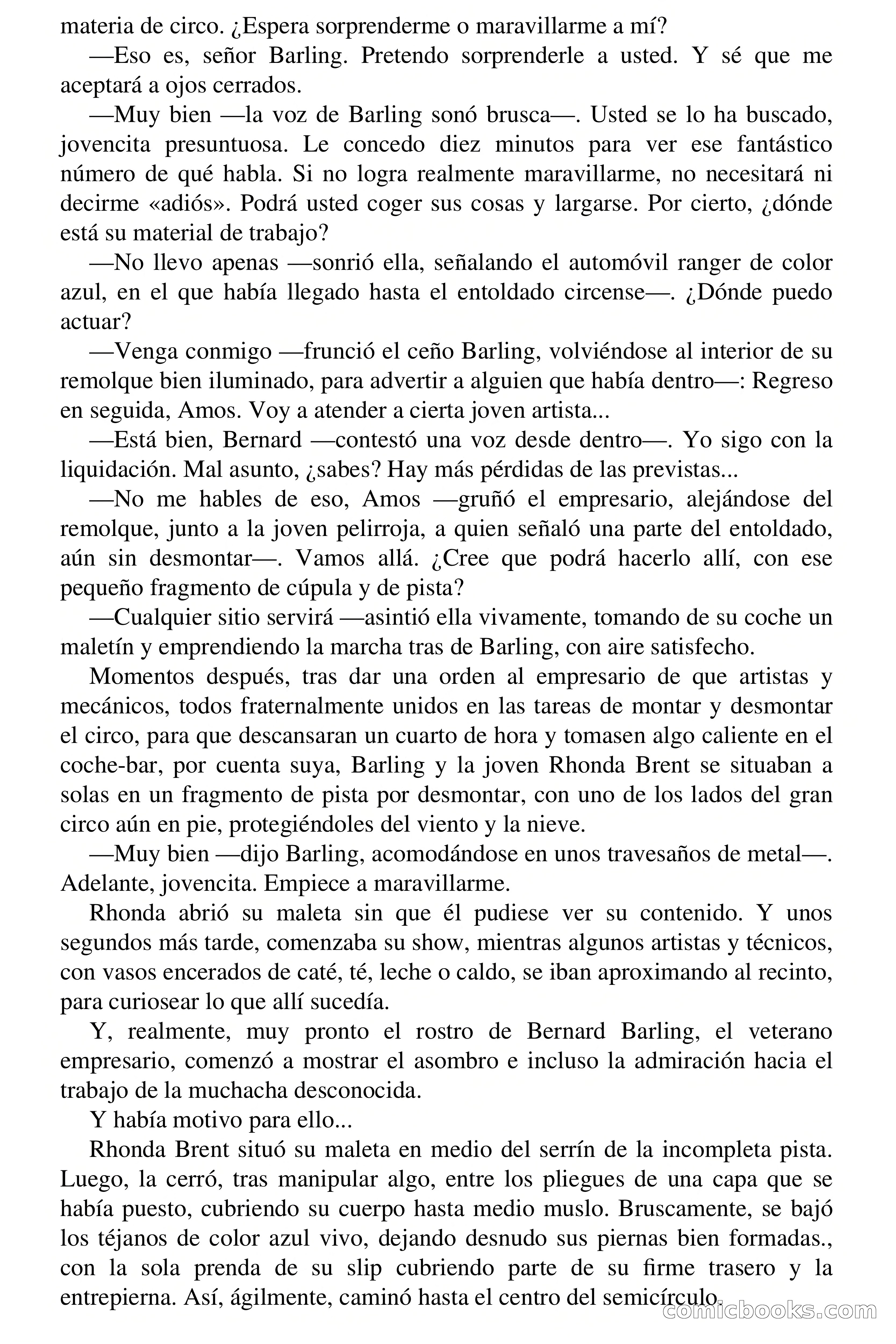 El circo del miedo (The Circus of Fear) — page 14 of 71