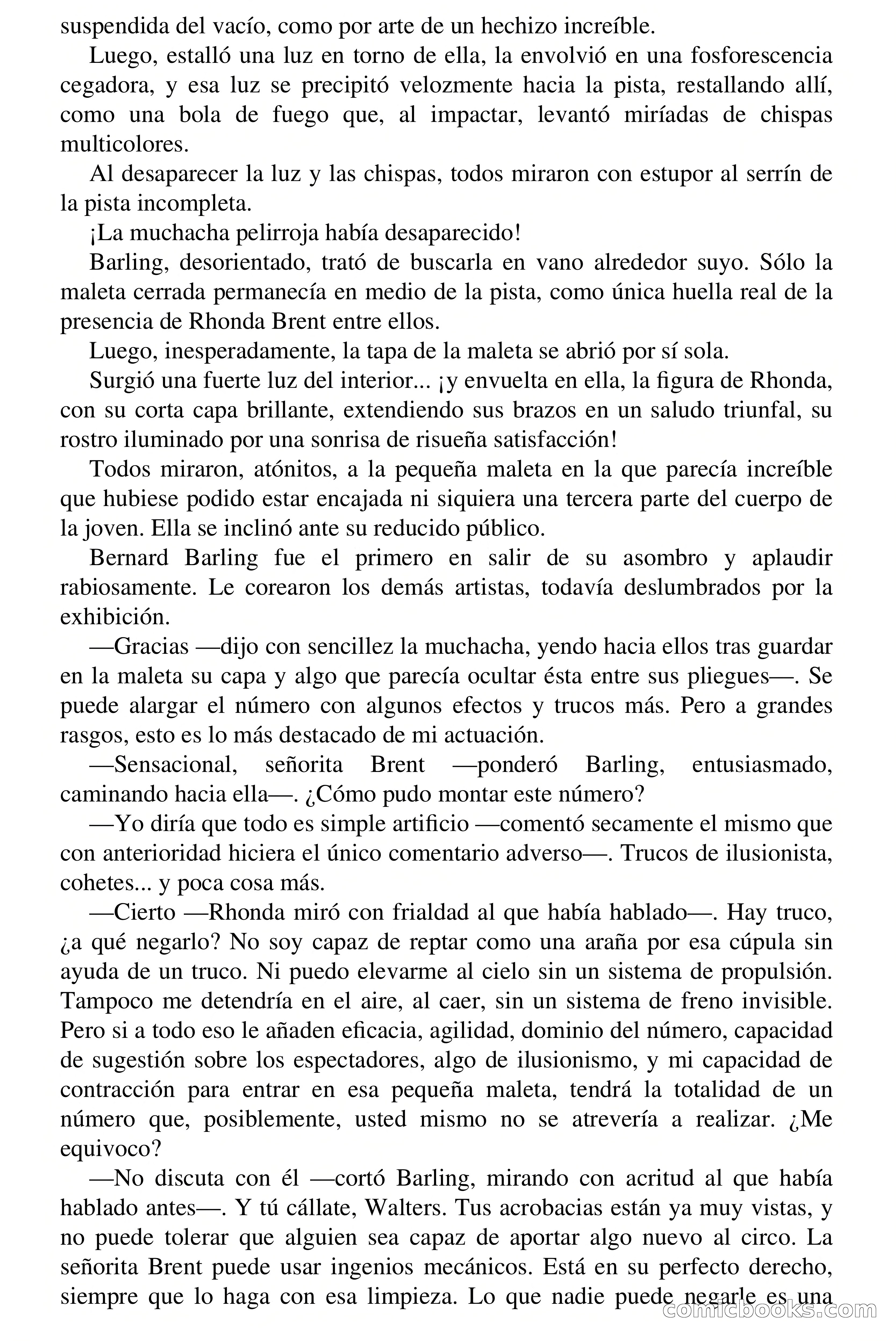 El circo del miedo (The Circus of Fear) — page 16 of 71