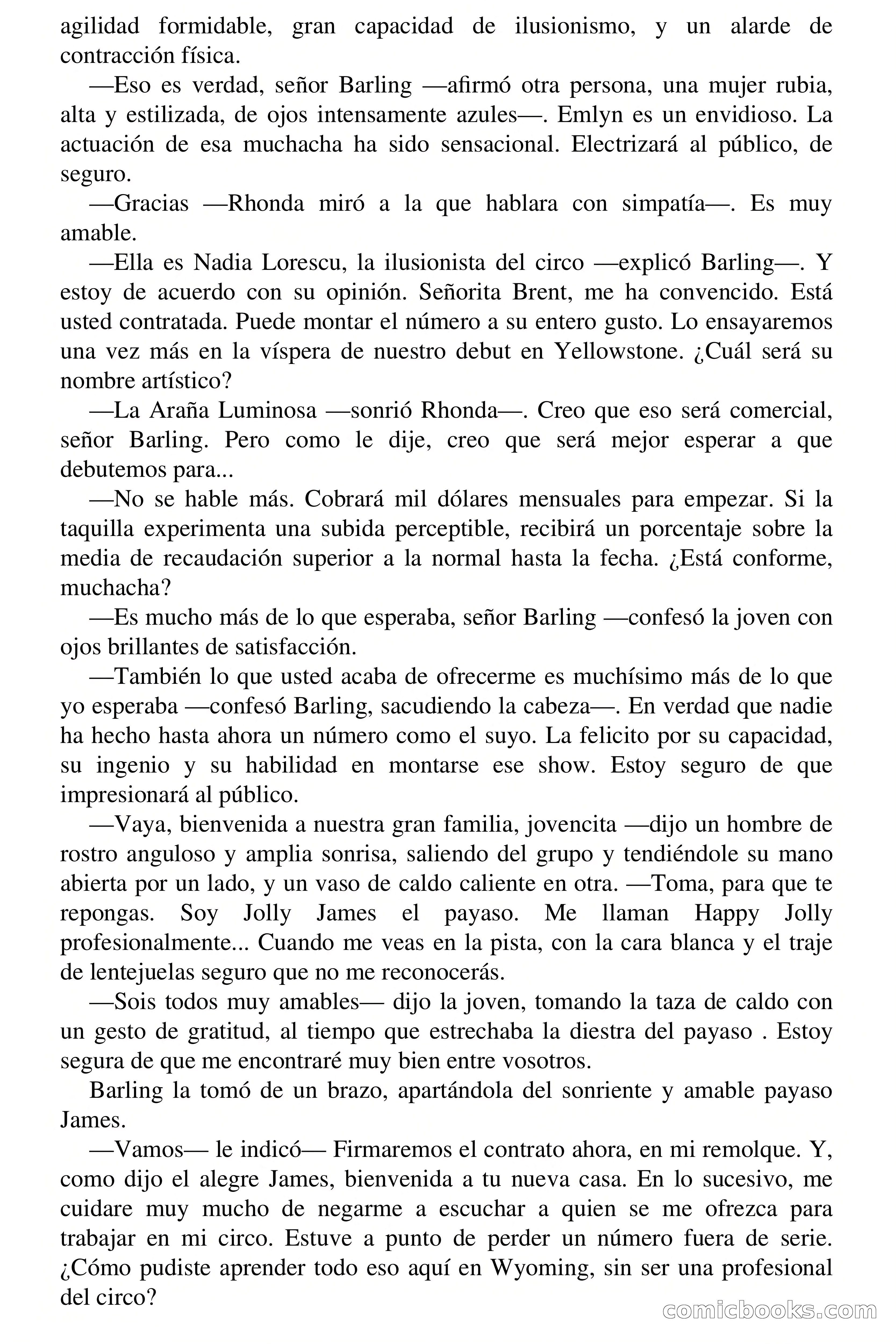 El circo del miedo (The Circus of Fear) — page 17 of 71