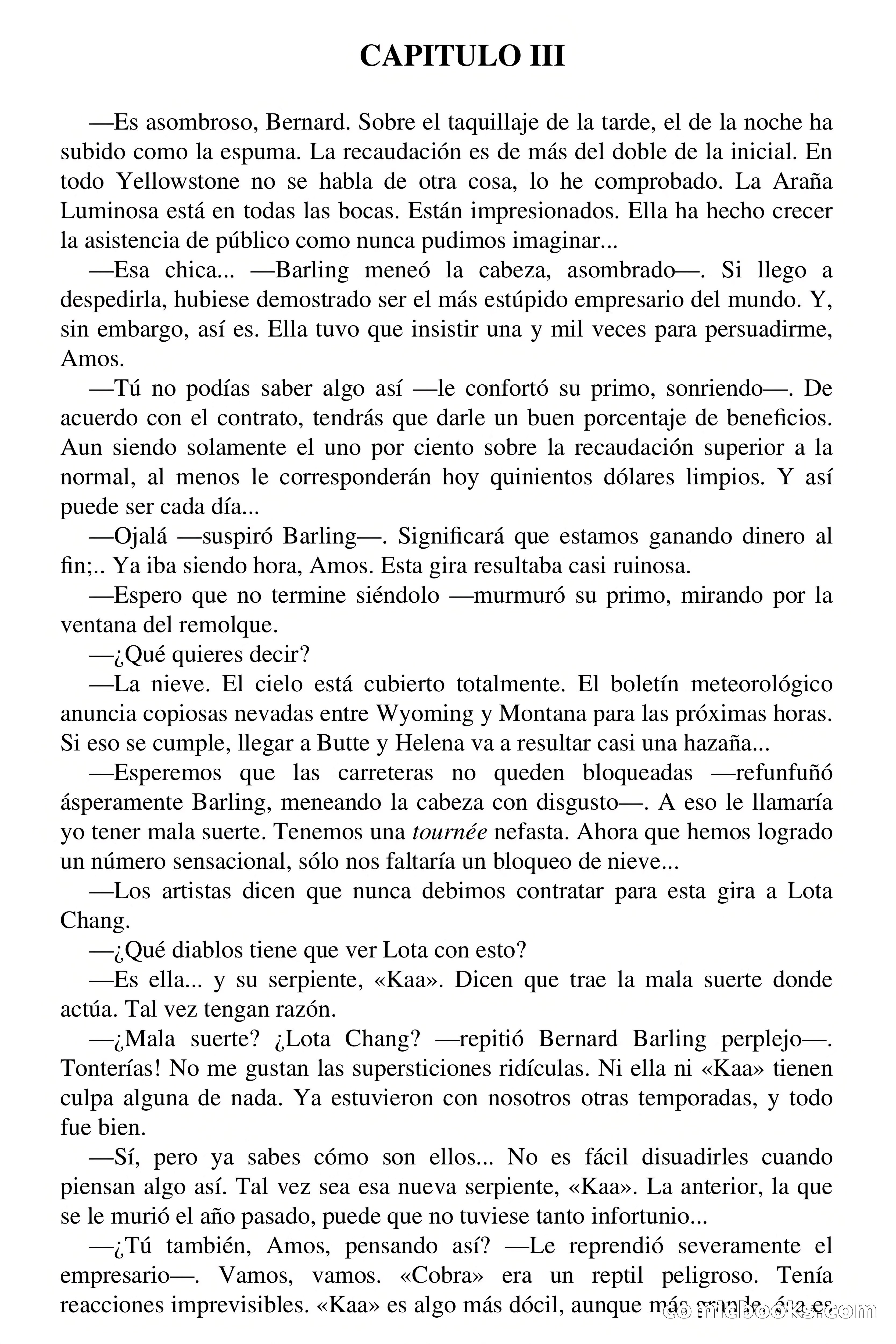 El circo del miedo (The Circus of Fear) — page 20 of 71