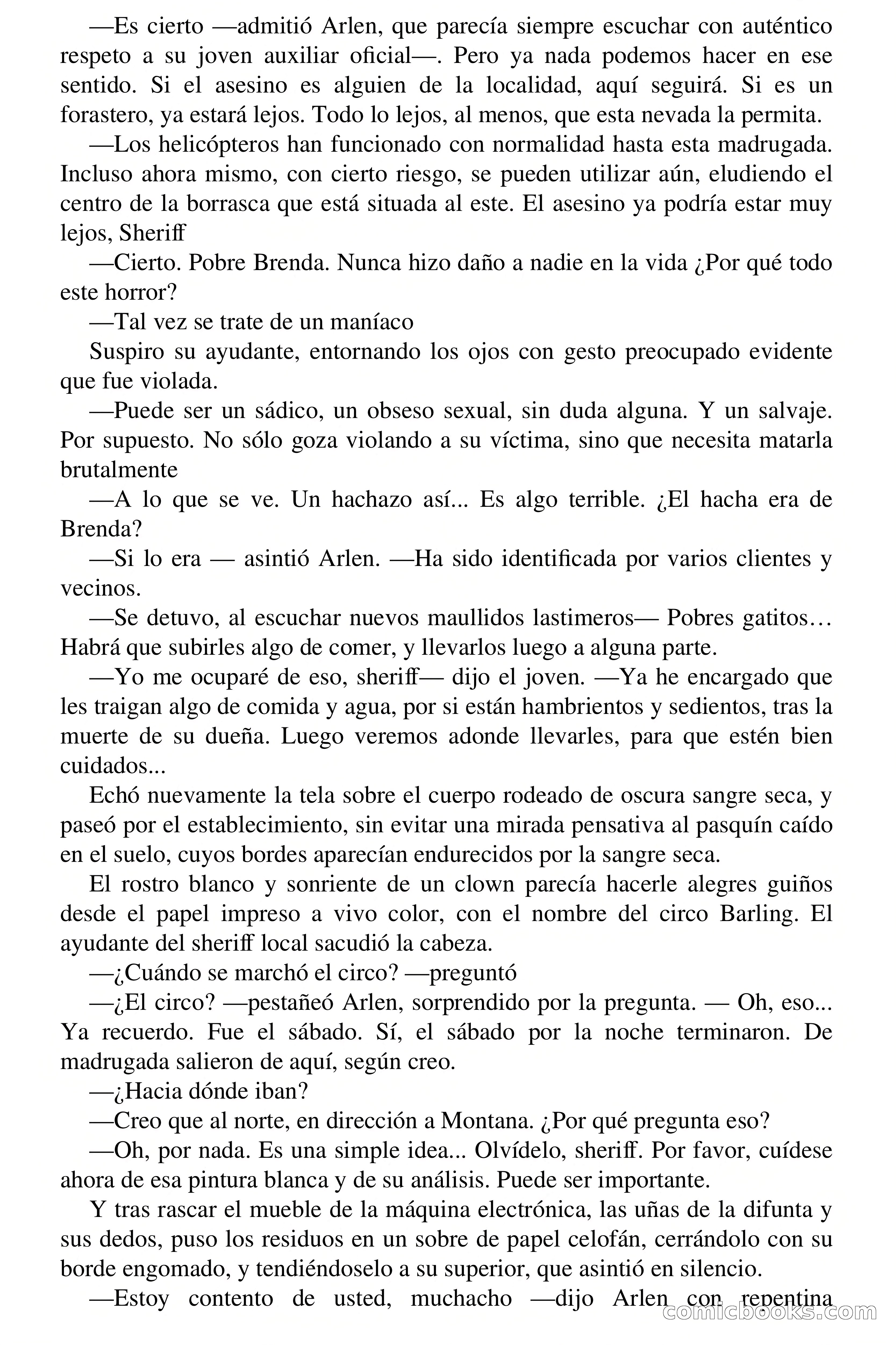 El circo del miedo (The Circus of Fear) — page 23 of 71