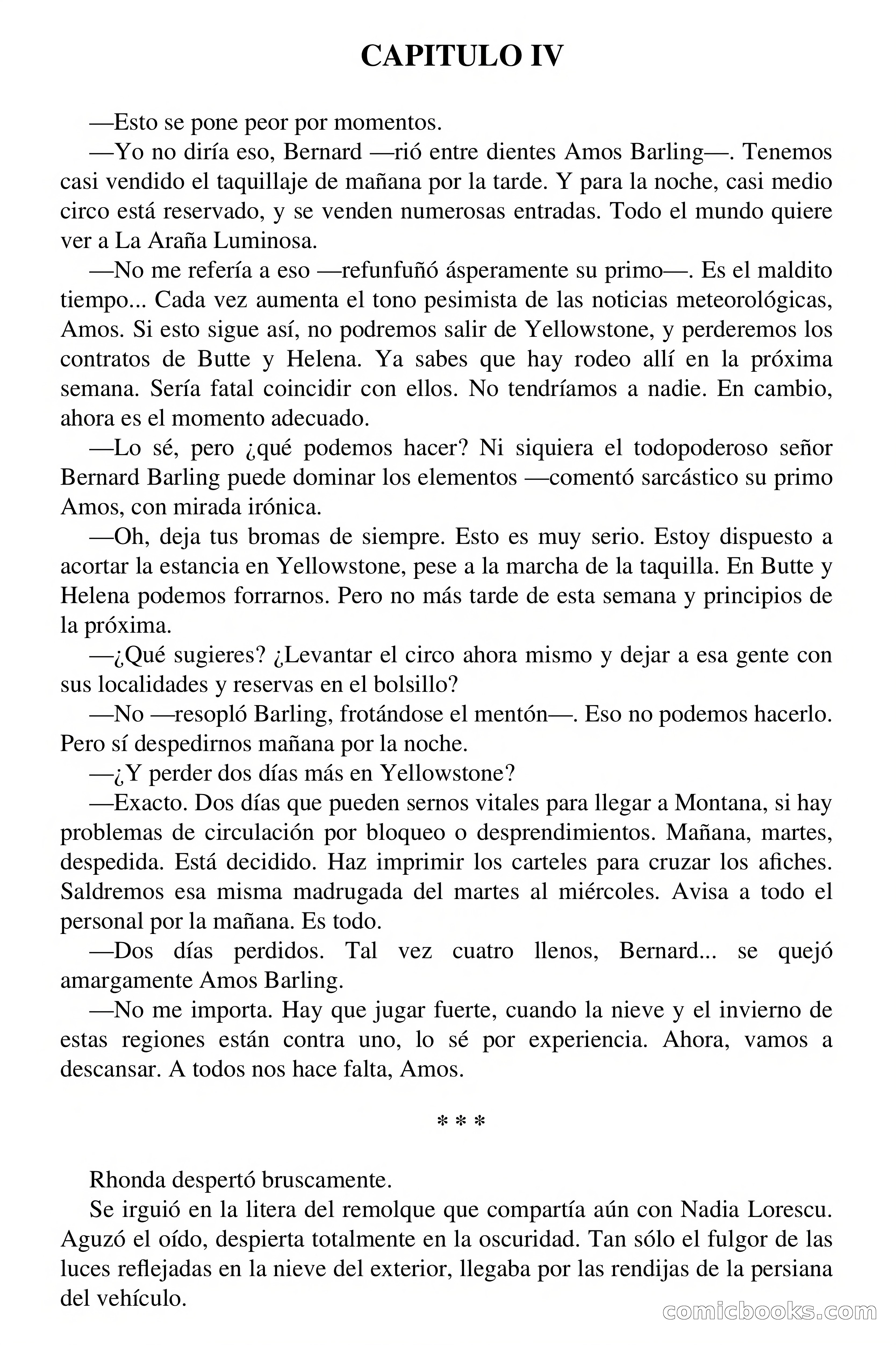 El circo del miedo (The Circus of Fear) — page 27 of 71