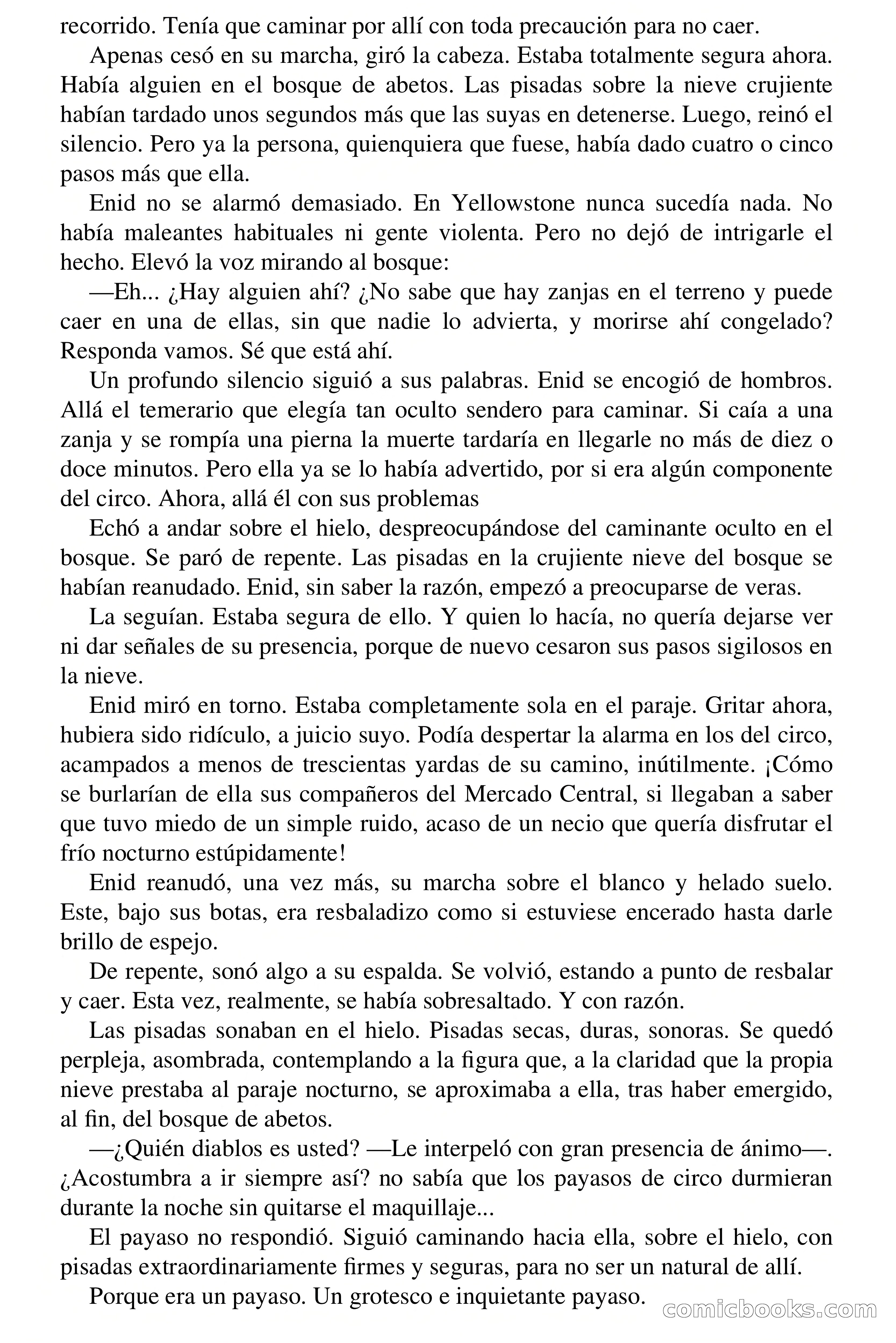 El circo del miedo (The Circus of Fear) — page 31 of 71