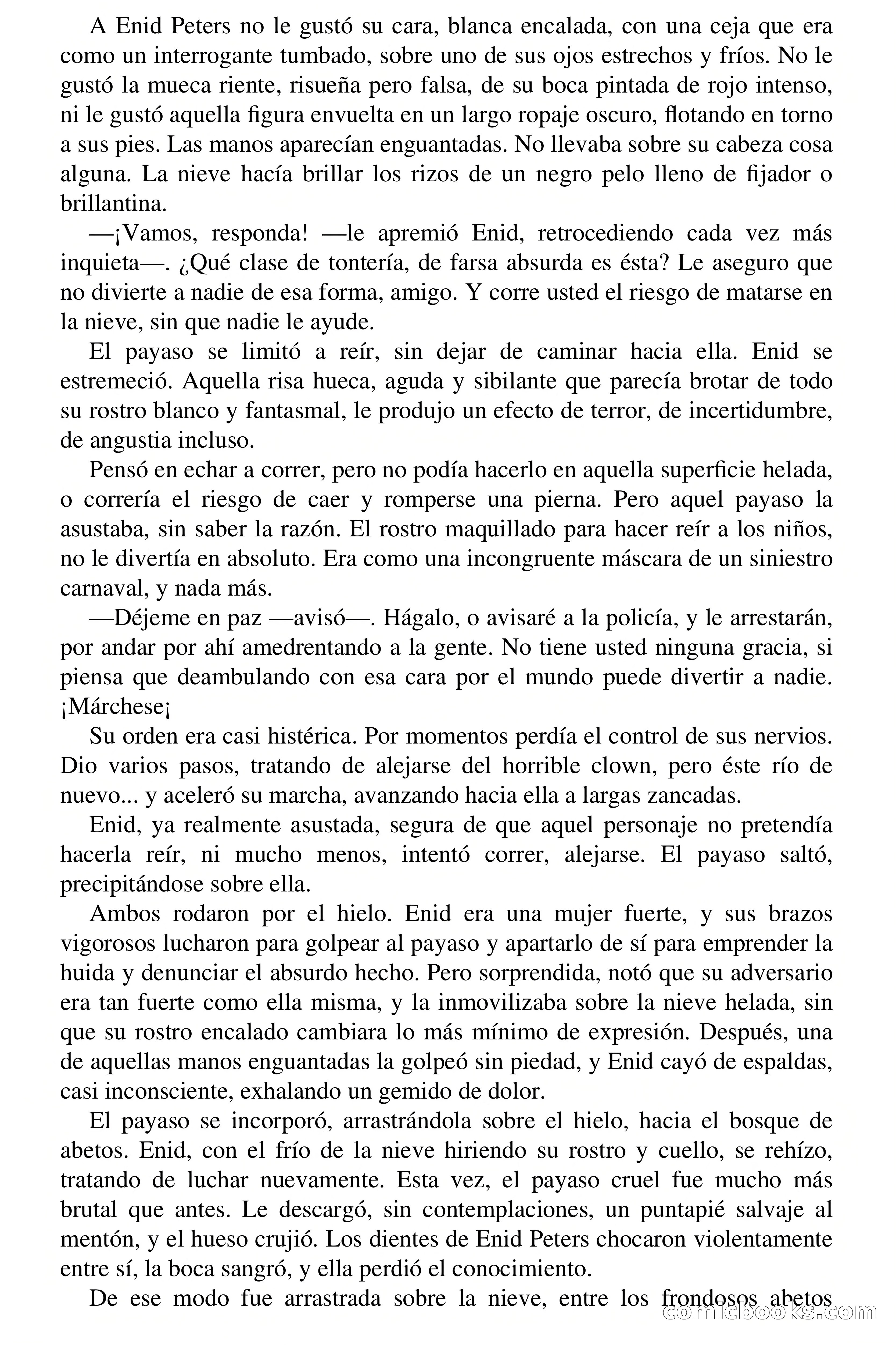 El circo del miedo (The Circus of Fear) — page 32 of 71