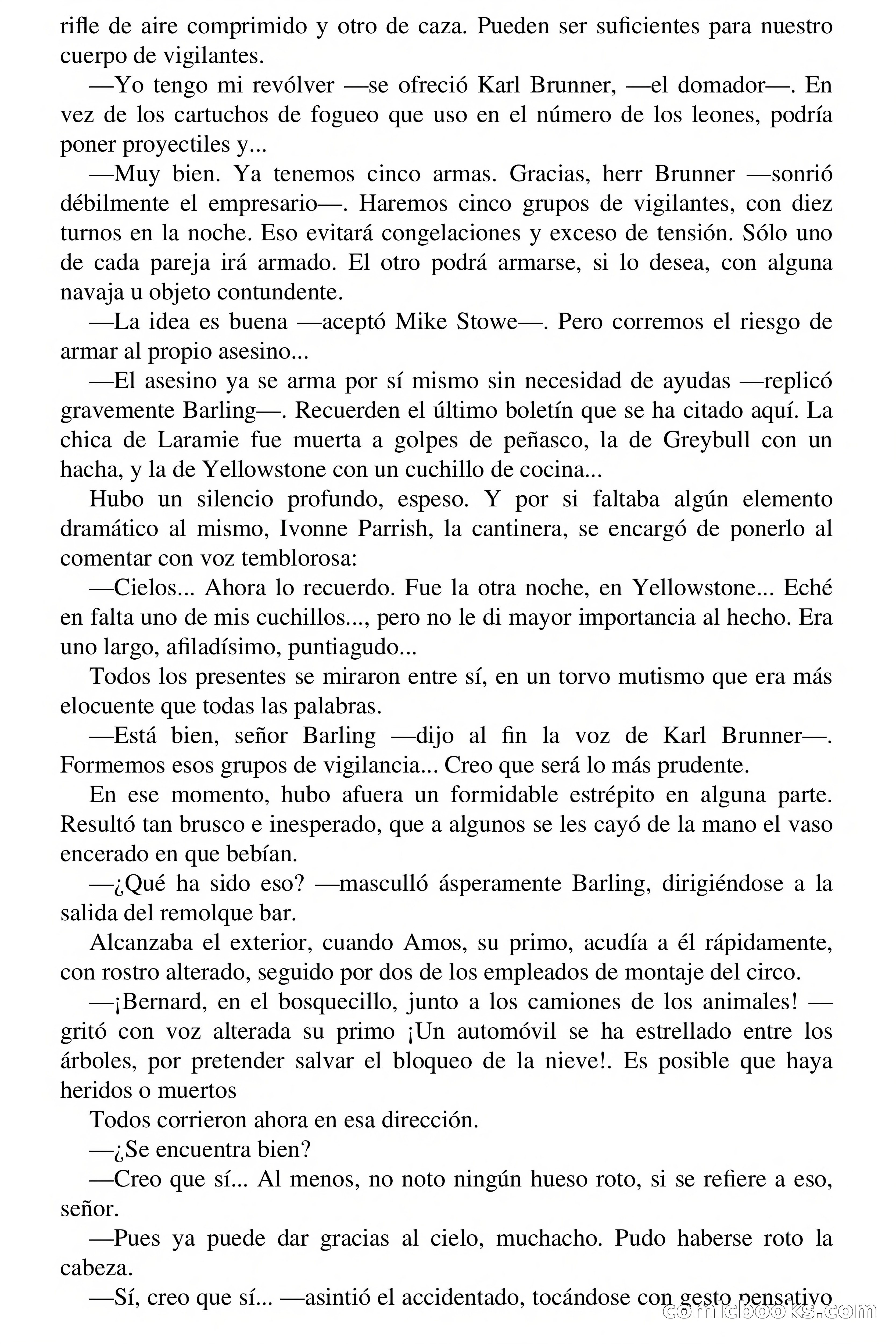 El circo del miedo (The Circus of Fear) — page 41 of 71