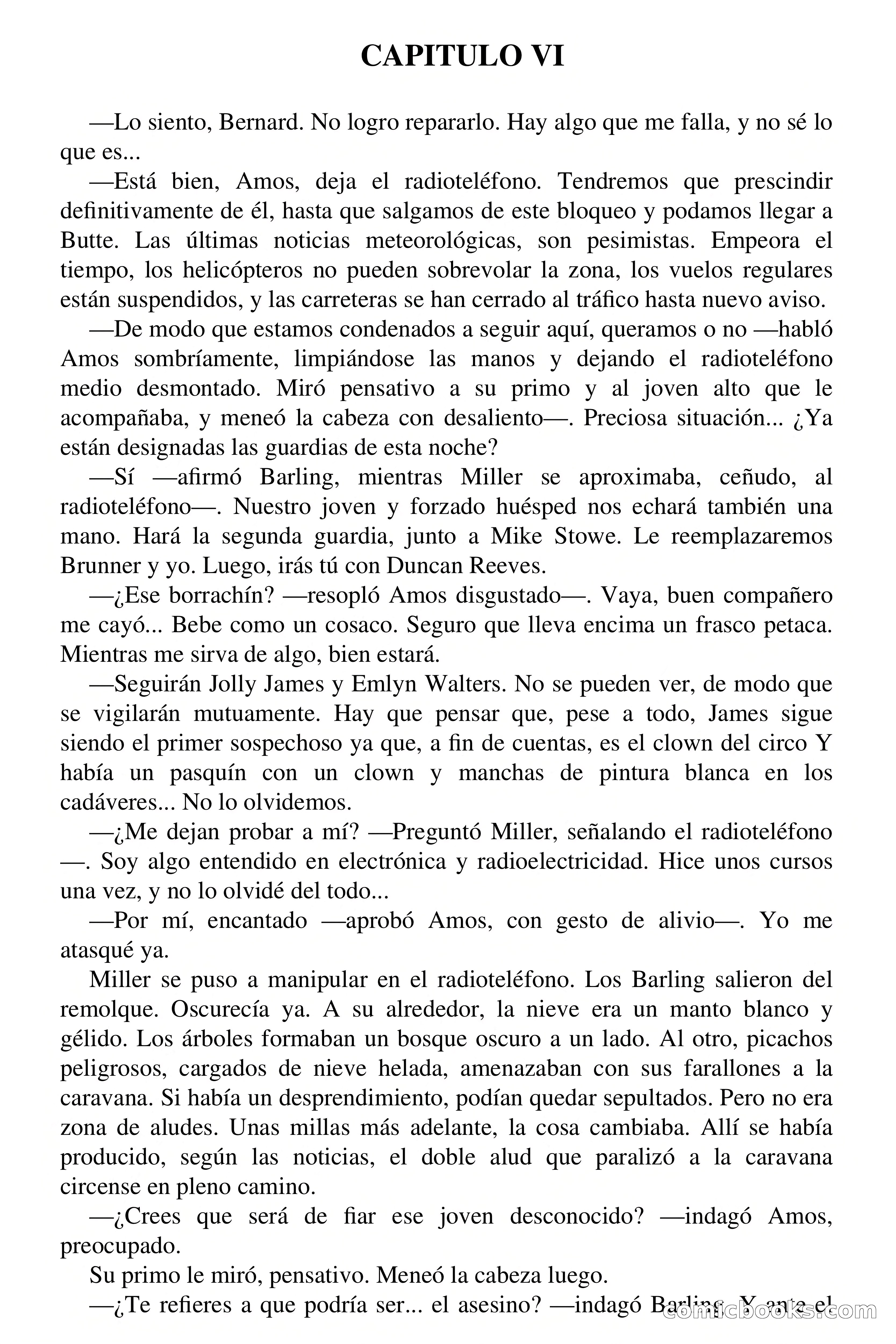 El circo del miedo (The Circus of Fear) — page 44 of 71