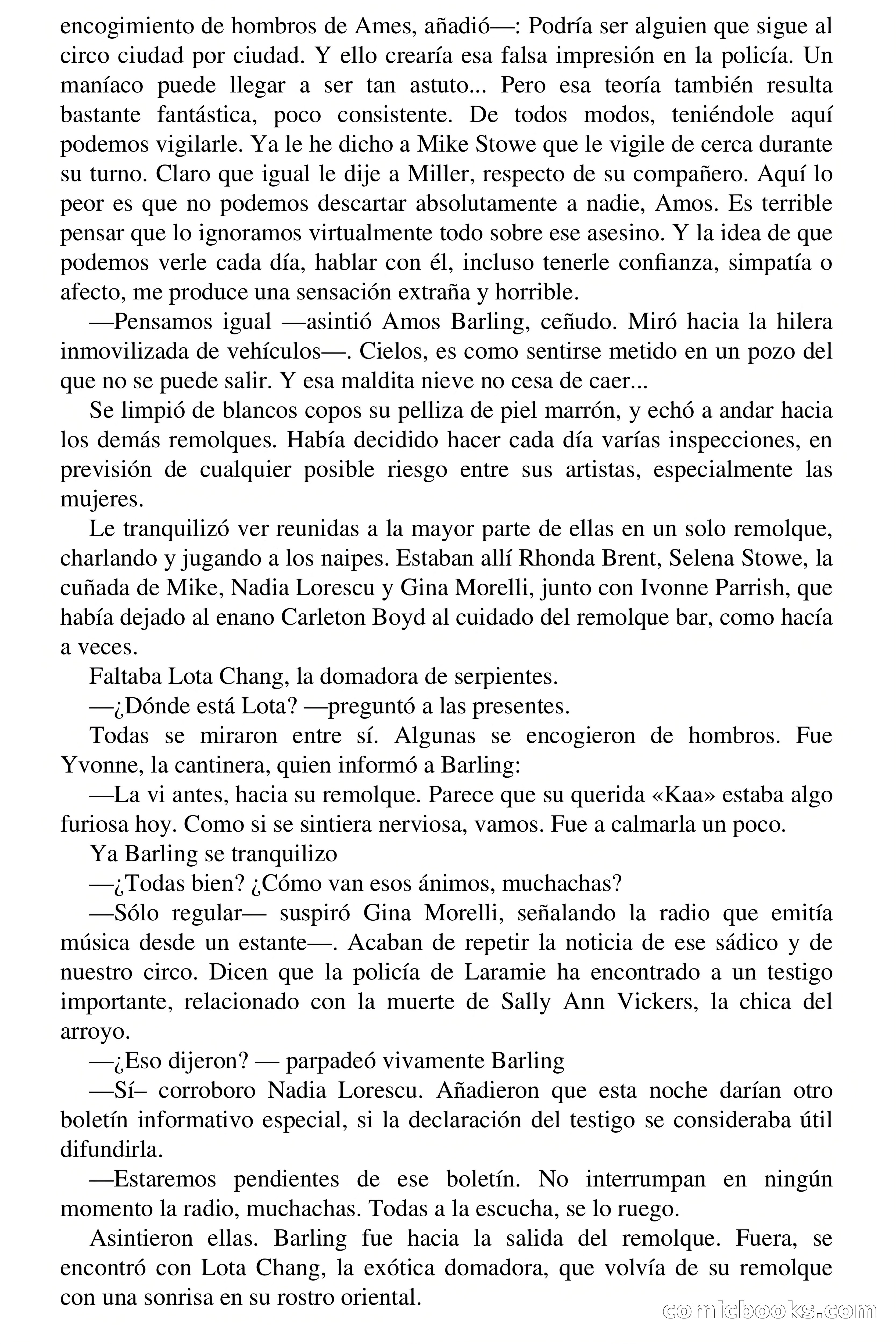 El circo del miedo (The Circus of Fear) — page 45 of 71