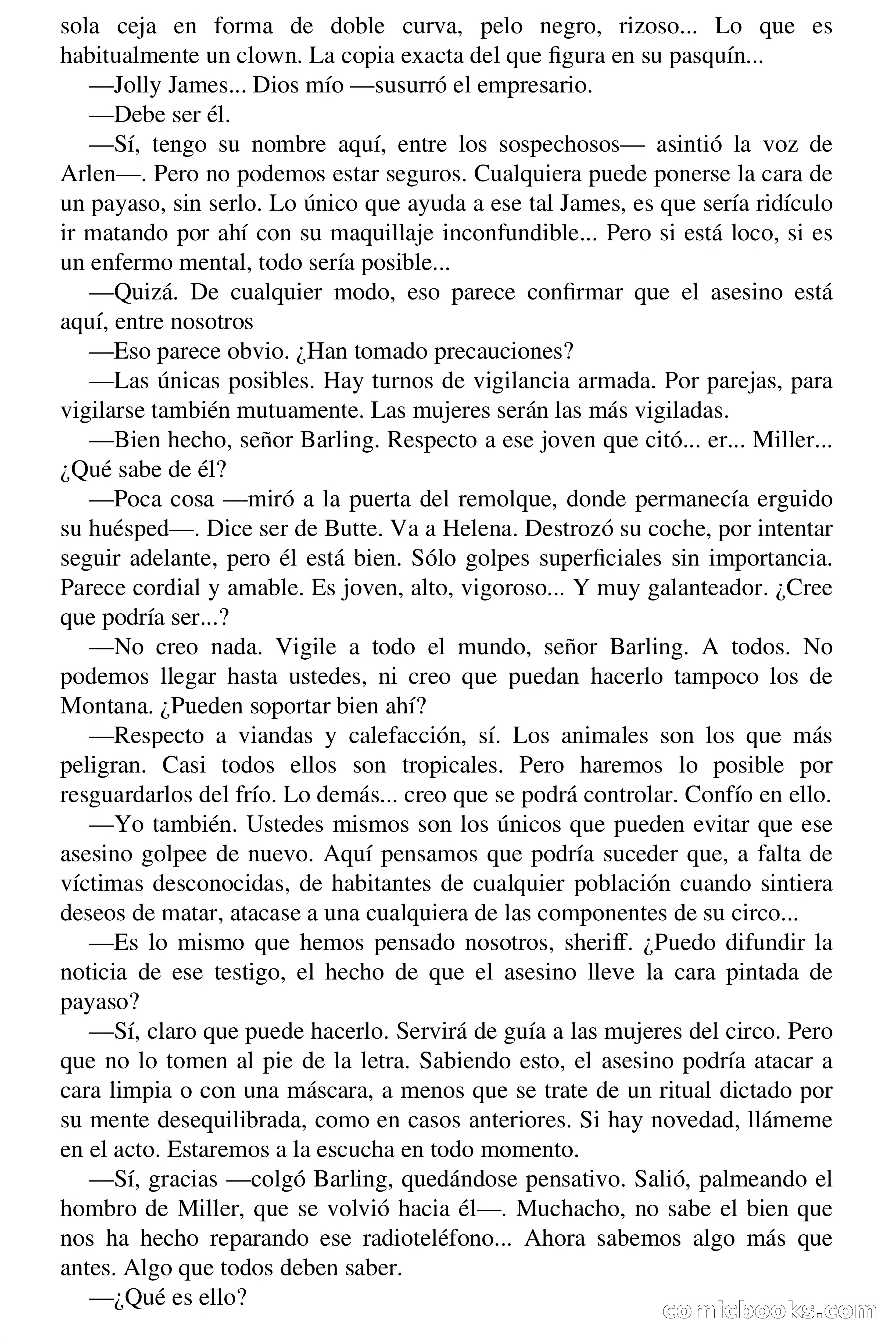 El circo del miedo (The Circus of Fear) — page 47 of 71