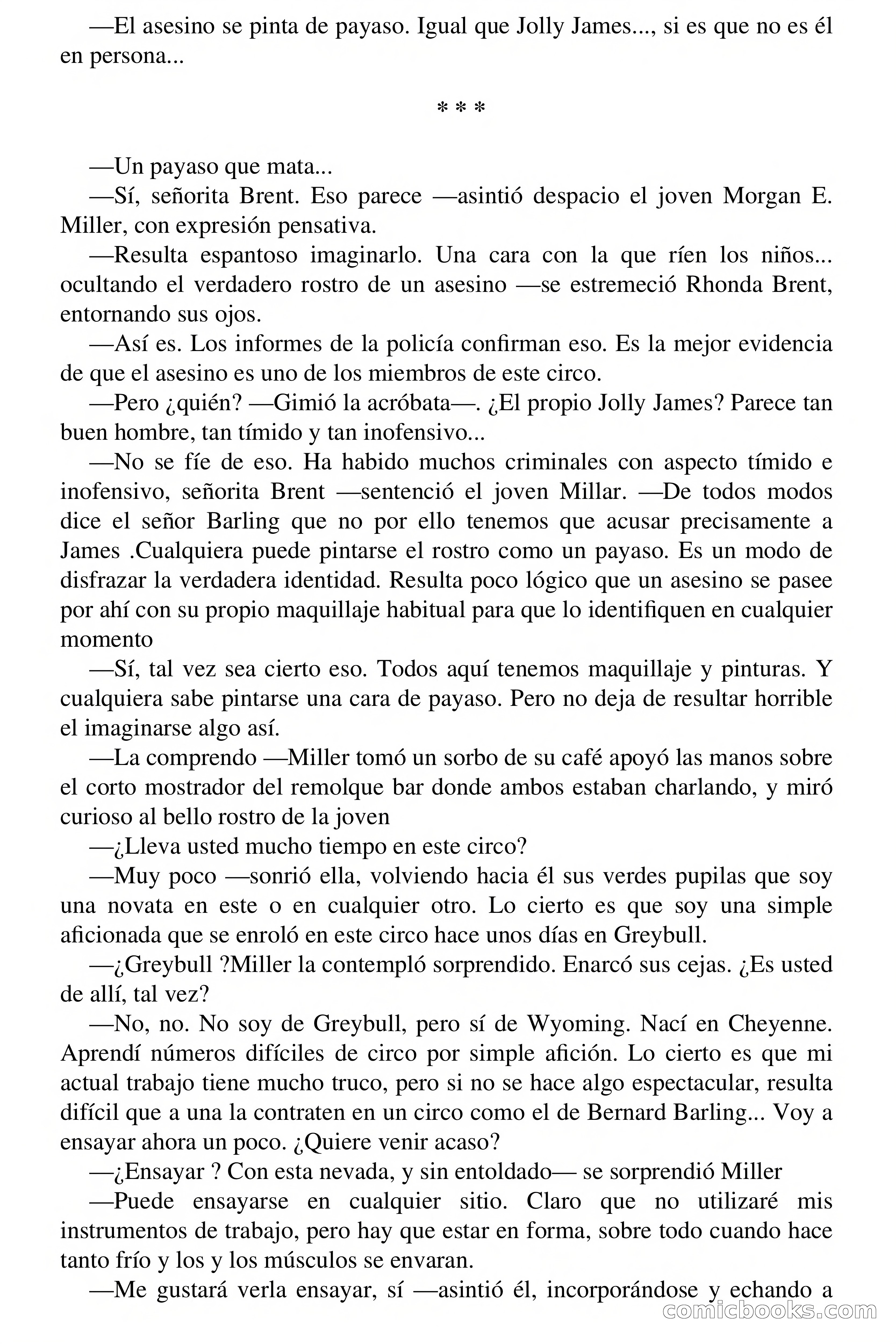 El circo del miedo (The Circus of Fear) — page 48 of 71