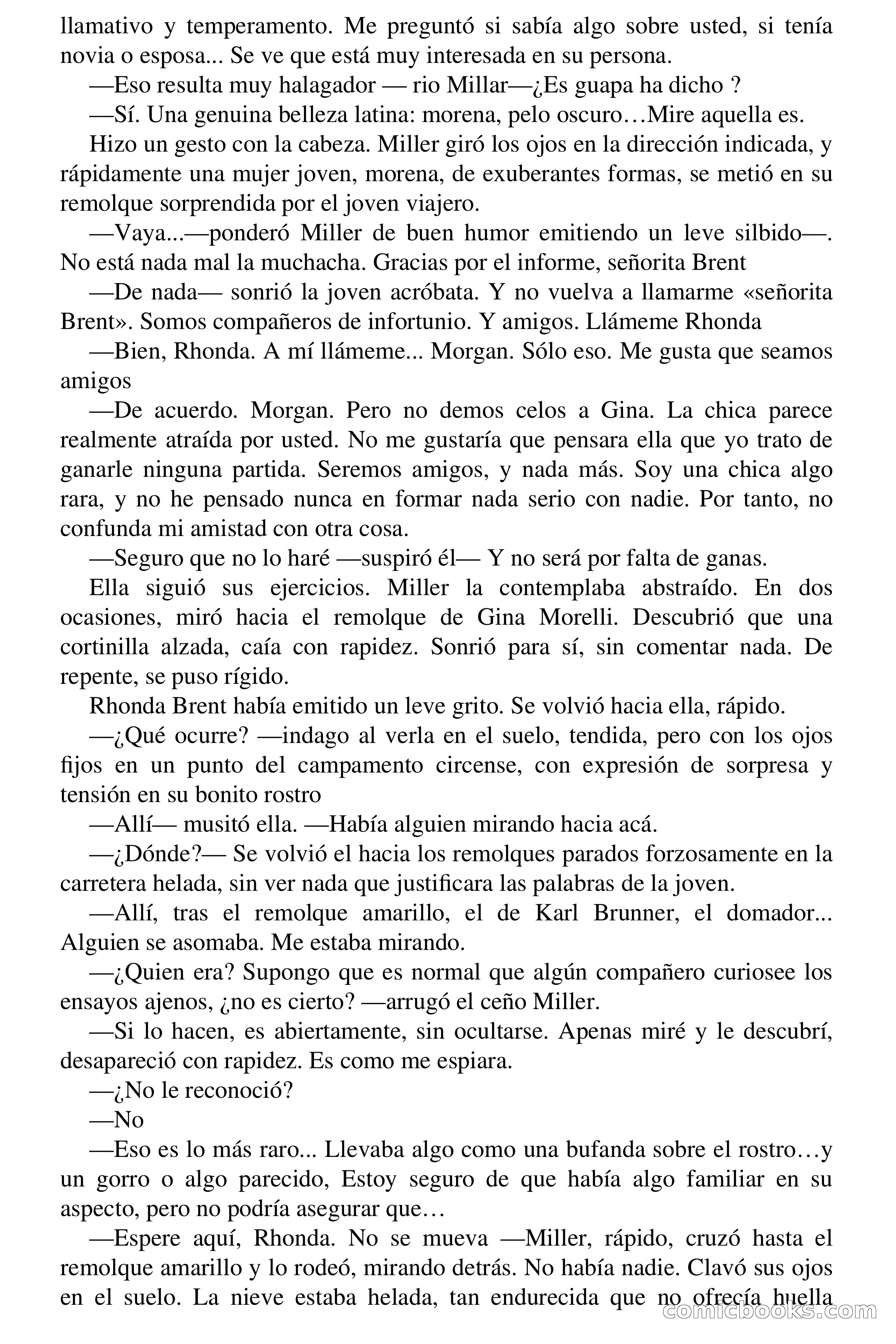 El circo del miedo (The Circus of Fear) — page 50 of 71