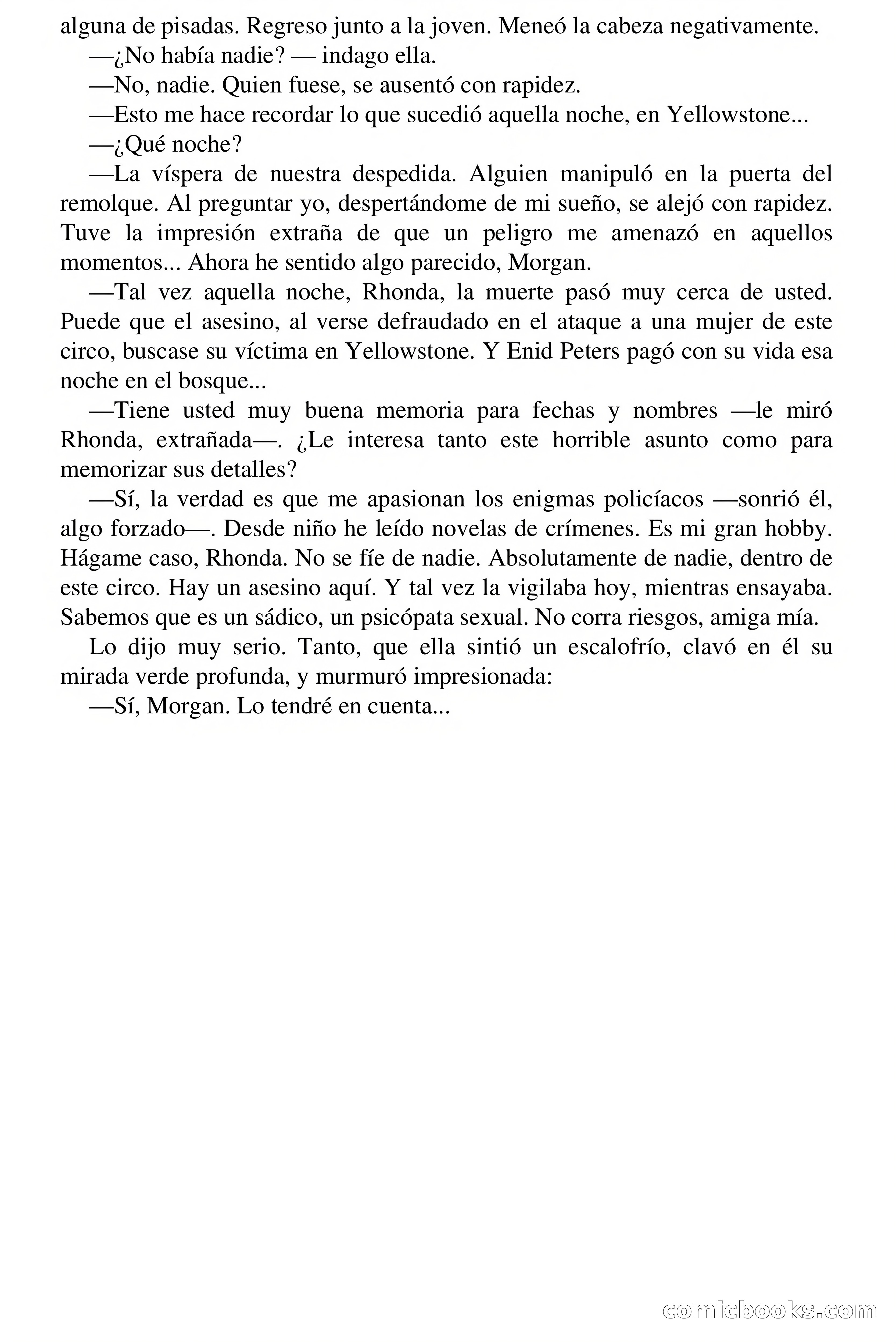 El circo del miedo (The Circus of Fear) — page 51 of 71