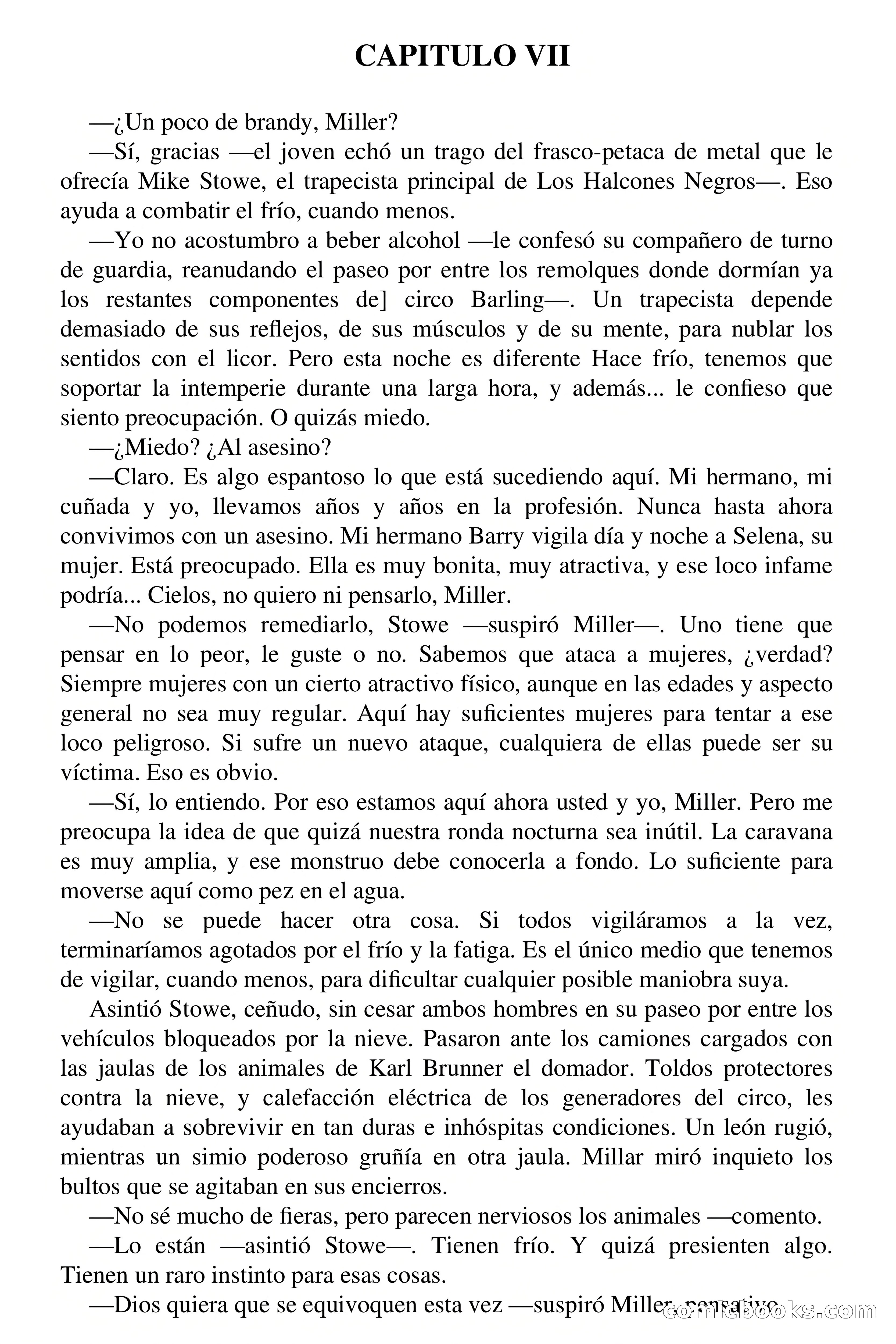 El circo del miedo (The Circus of Fear) — page 52 of 71