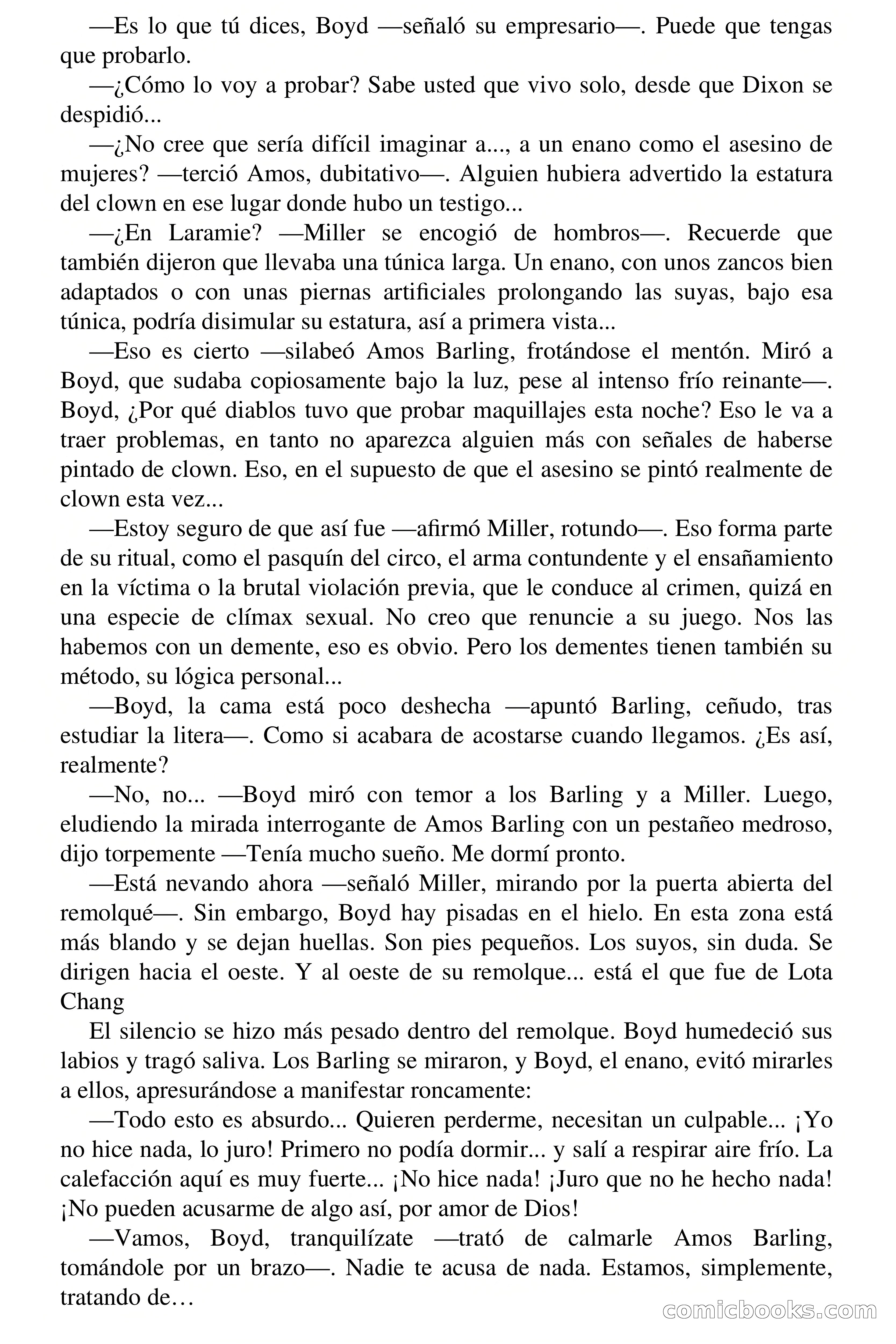 El circo del miedo (The Circus of Fear) — page 56 of 71