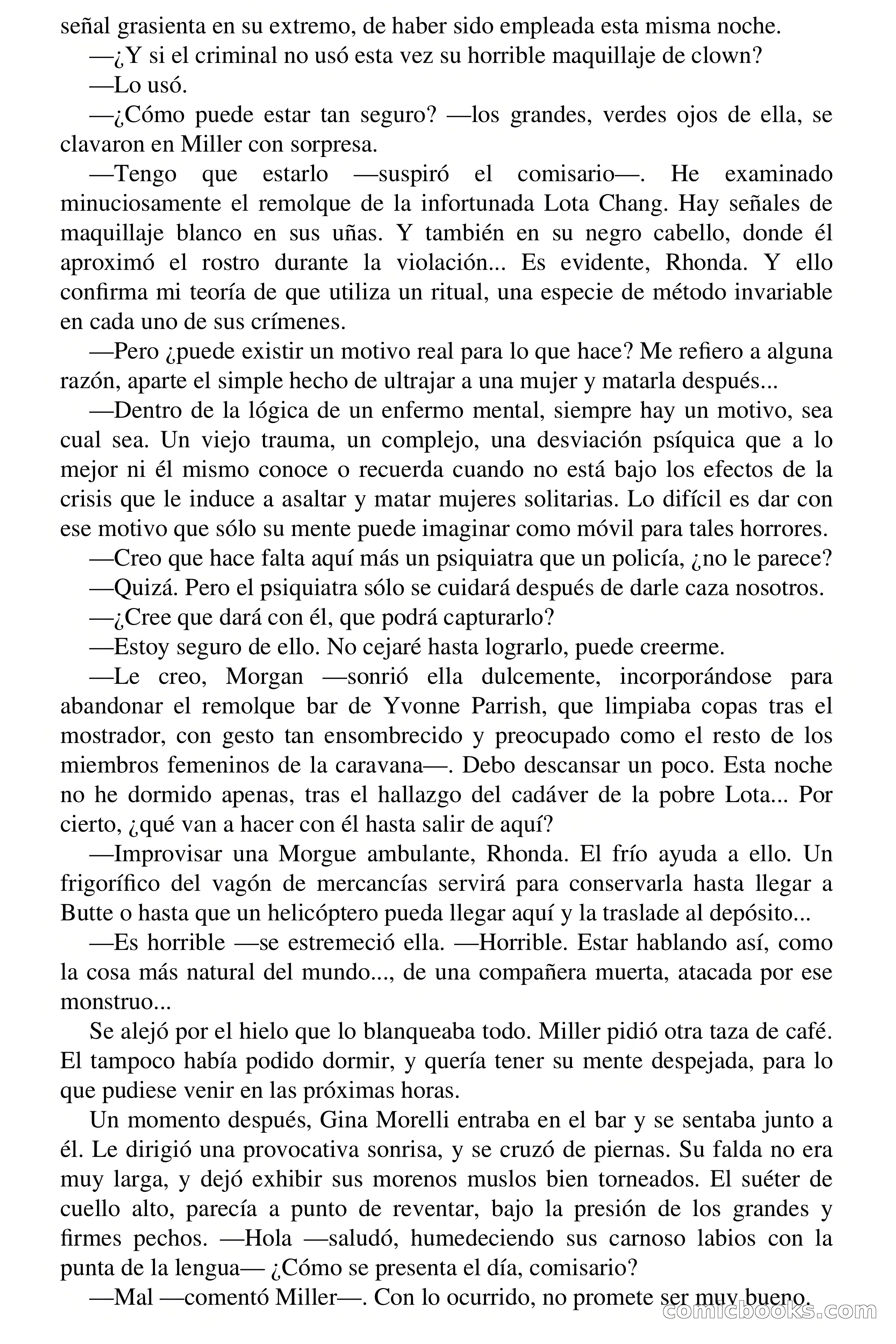 El circo del miedo (The Circus of Fear) — page 60 of 71