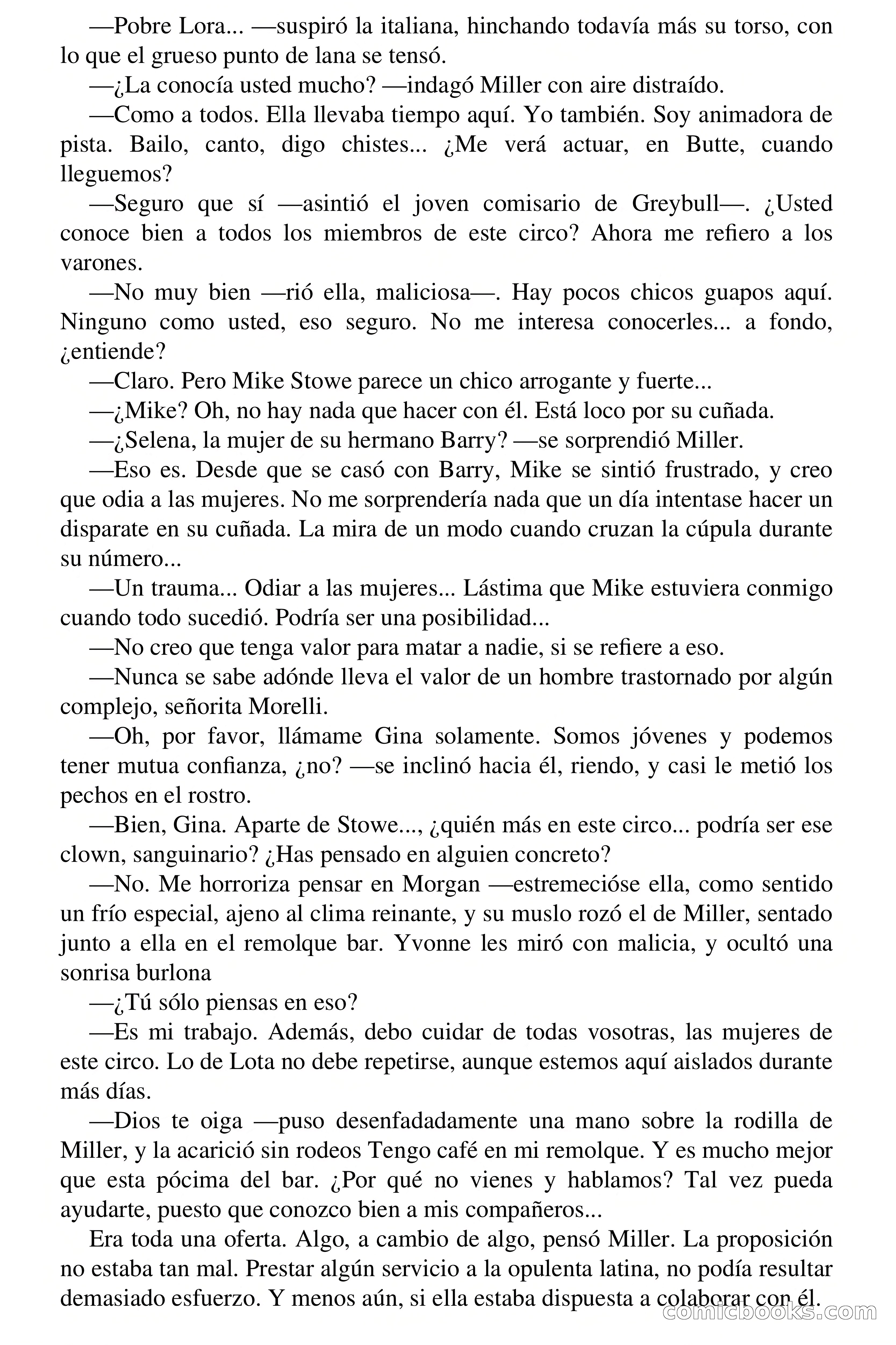 El circo del miedo (The Circus of Fear) — page 61 of 71