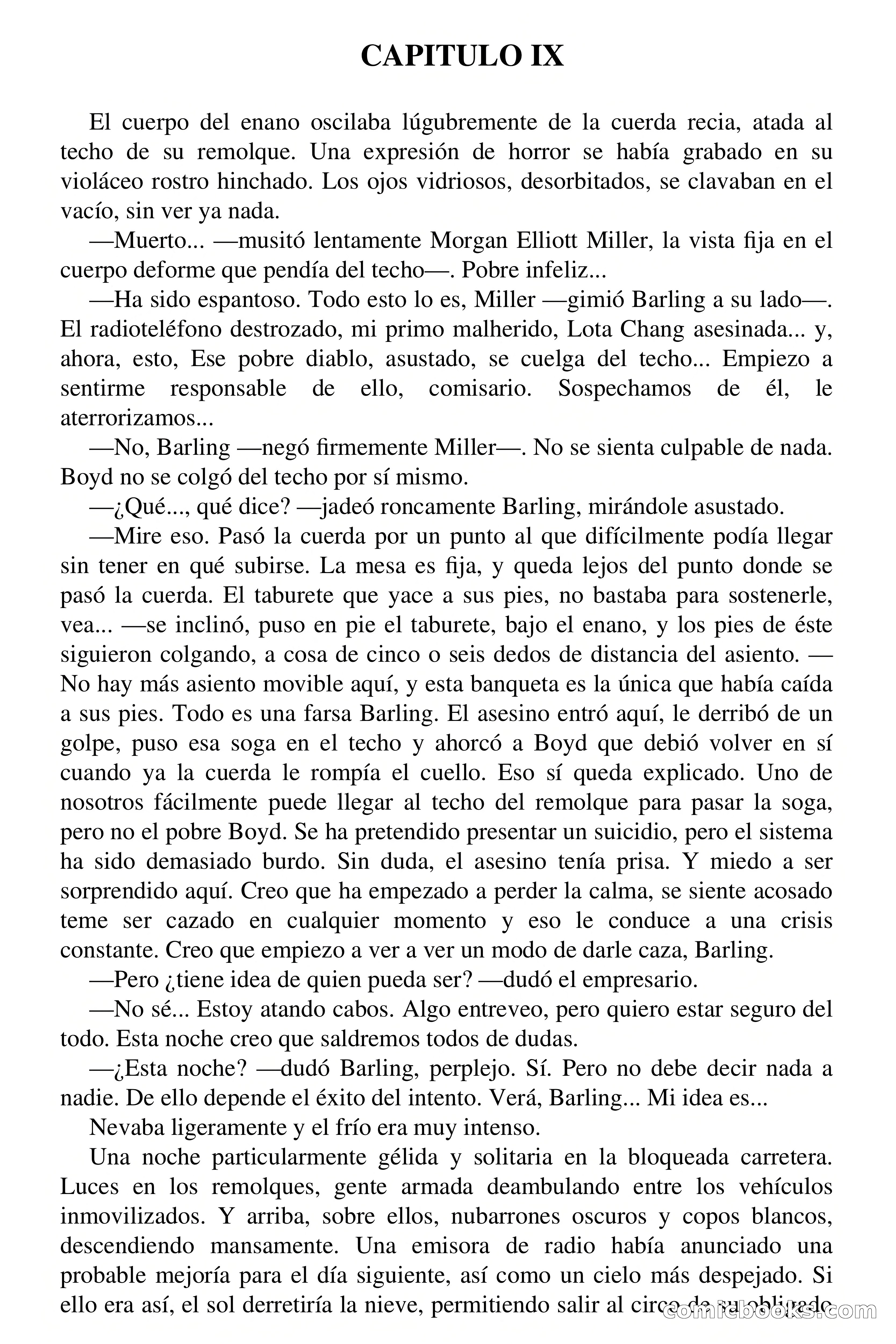 El circo del miedo (The Circus of Fear) — page 65 of 71