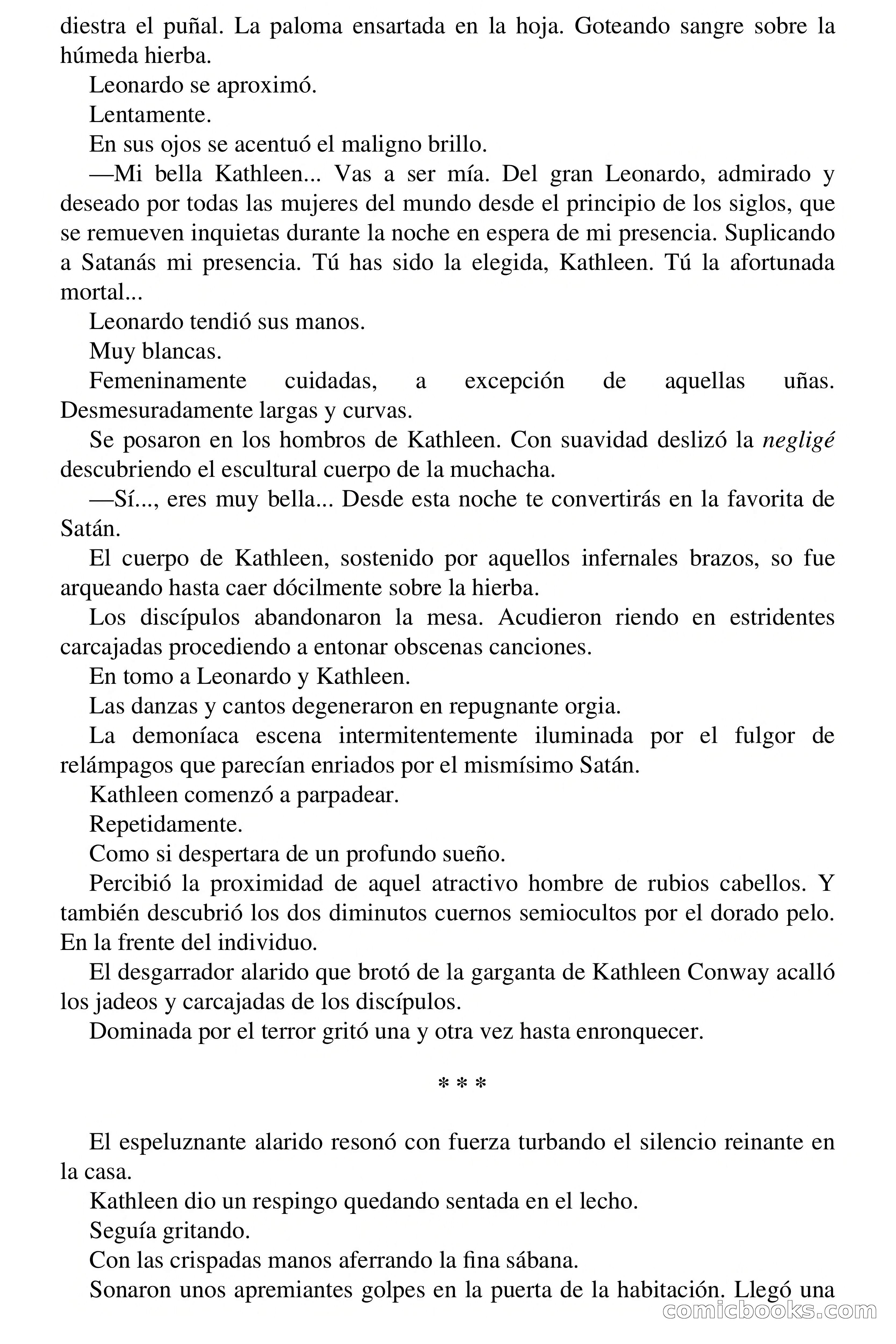 La favorita de Satán — page 9 of 66