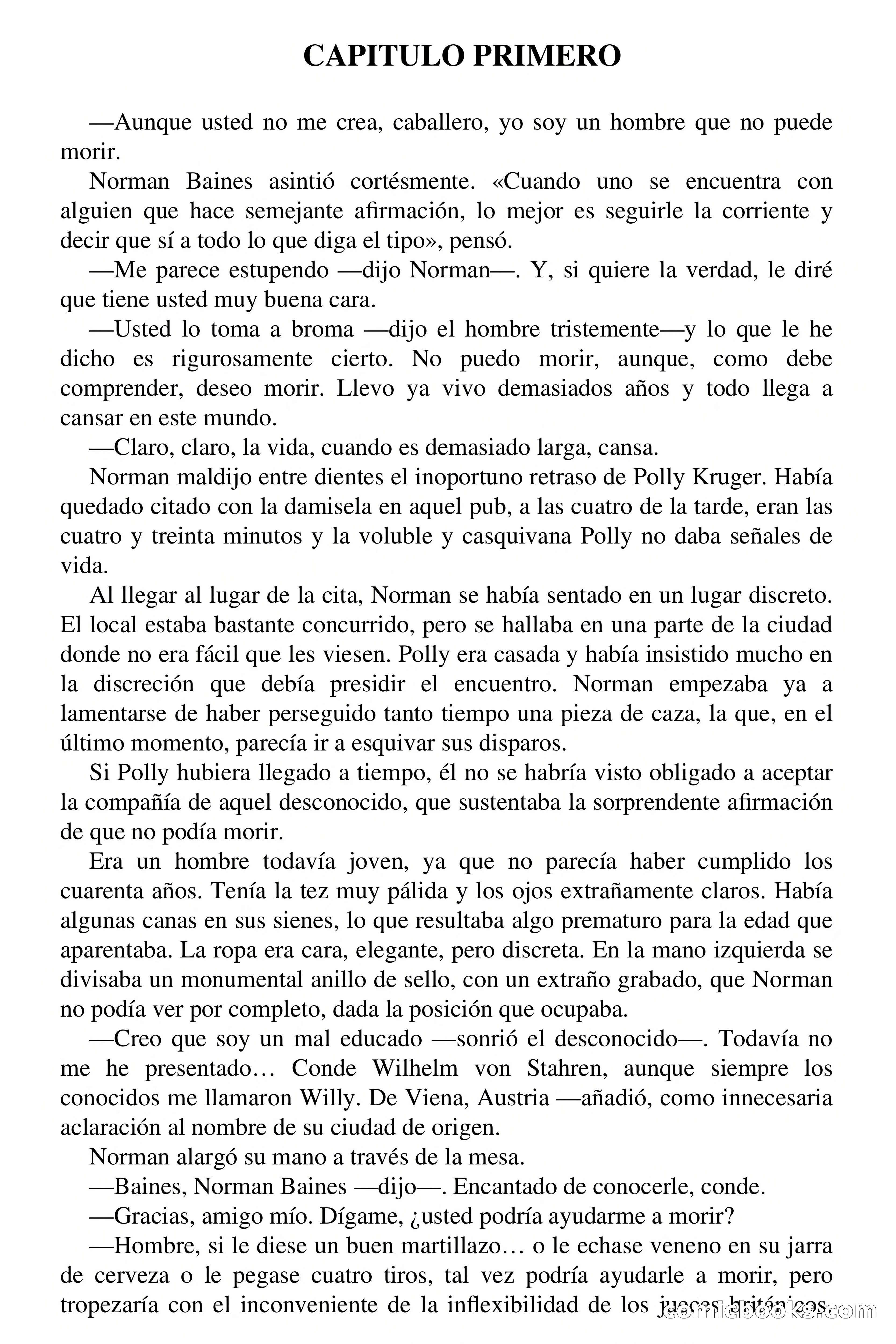 Clark Carrados: El hombre que no podía morir — page 6 of 72