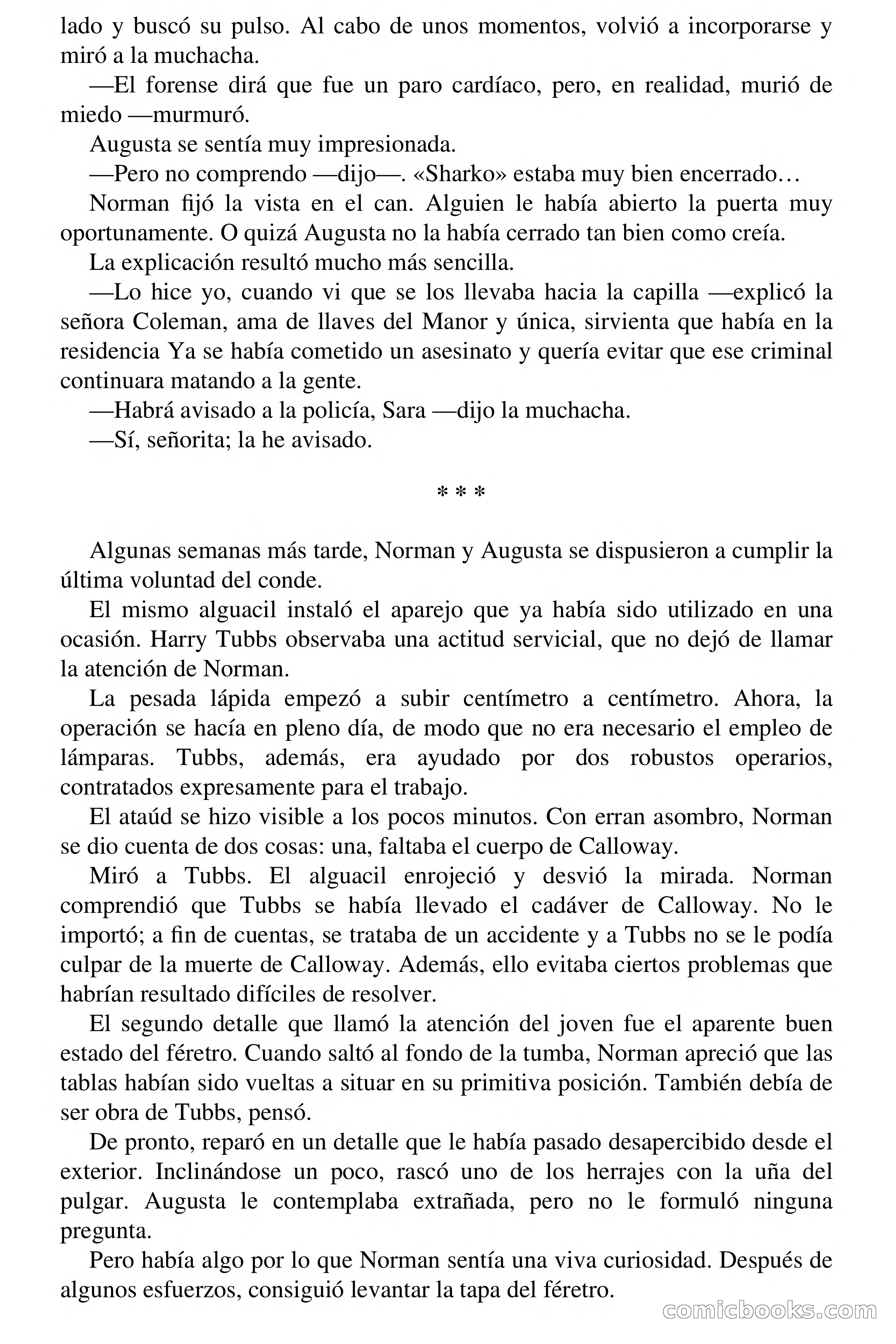 Clark Carrados: El hombre que no podía morir — page 71 of 72