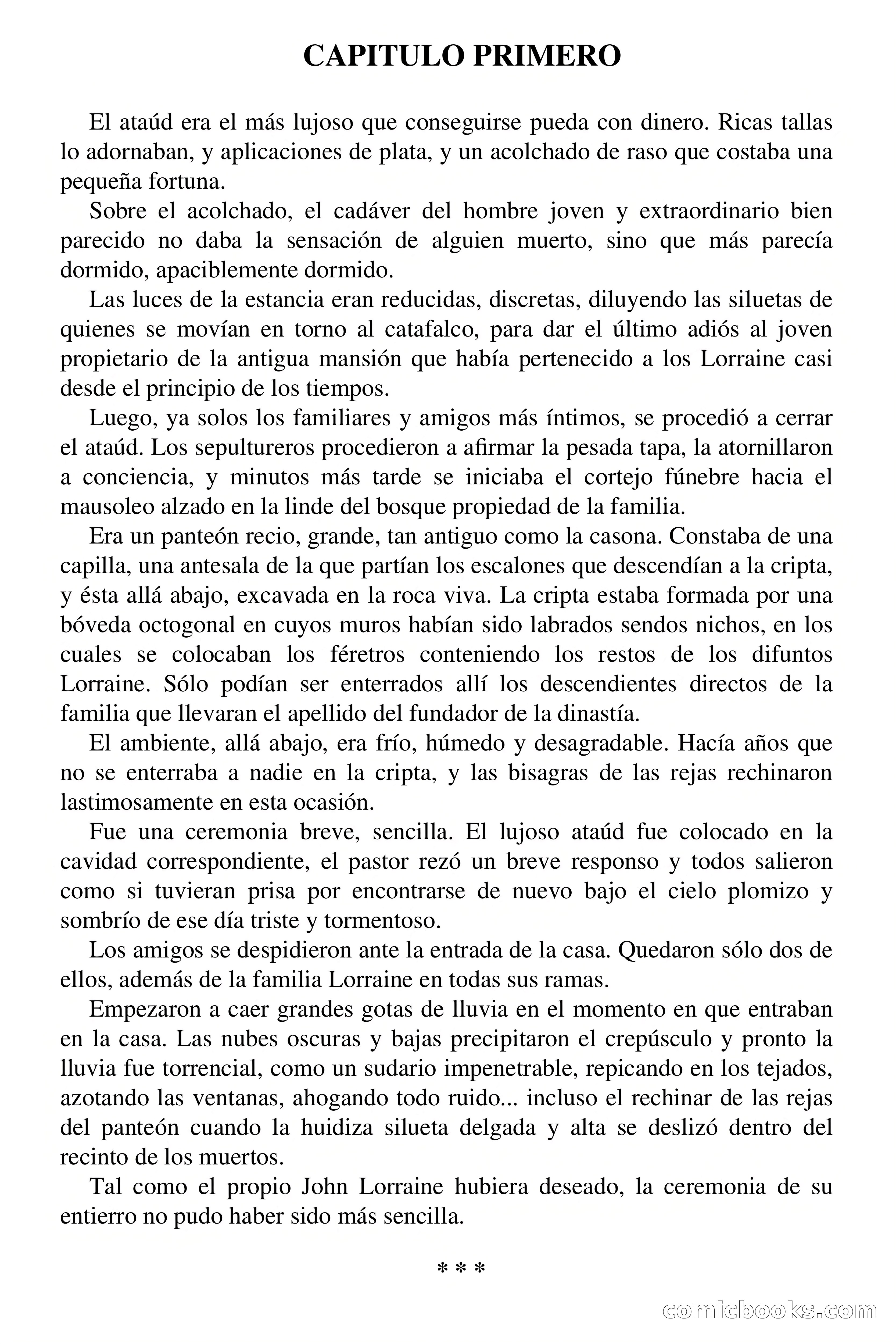La barrera de la muerte (The Barrier of Death) — page 6 of 59
