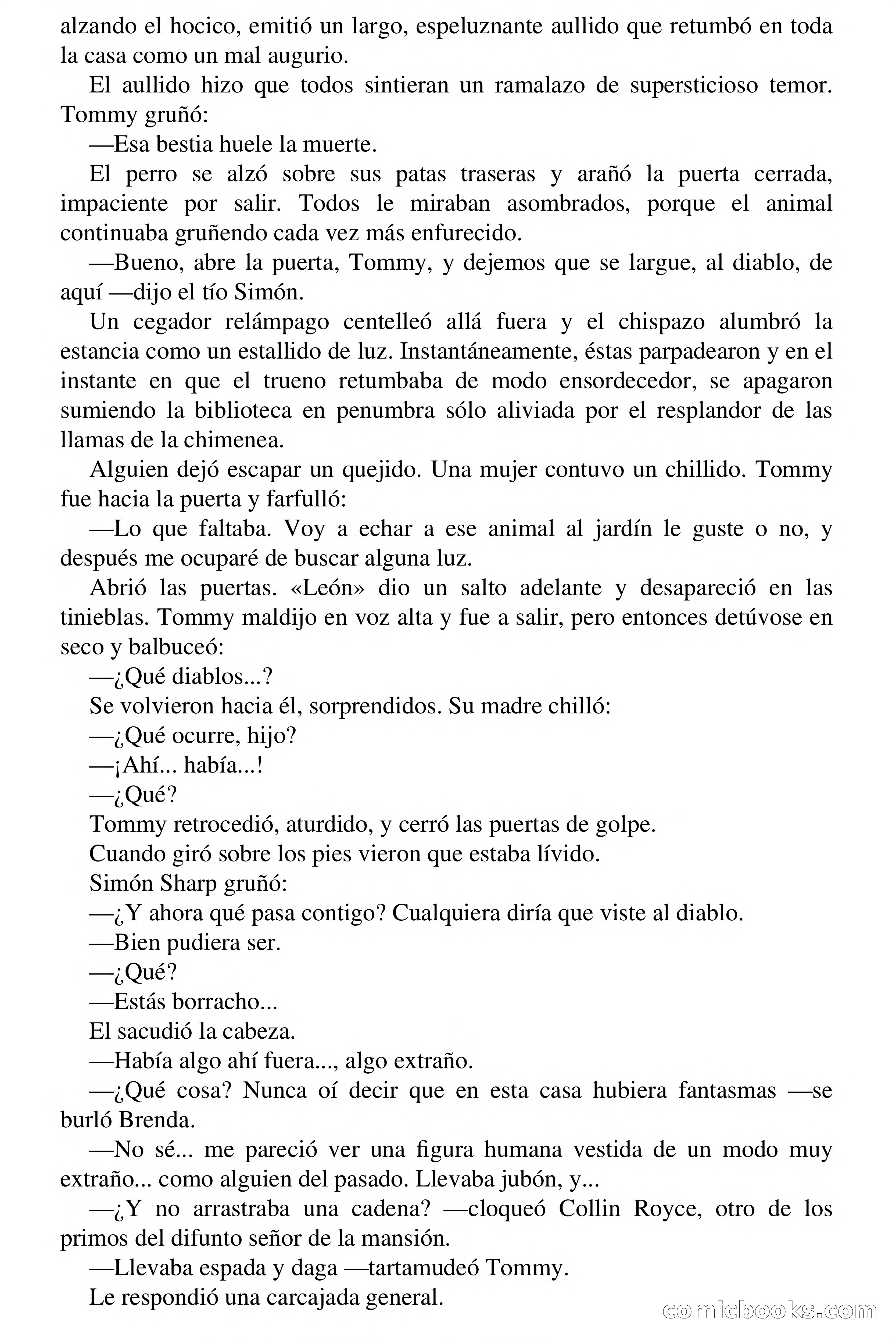 La barrera de la muerte (The Barrier of Death) — page 9 of 59