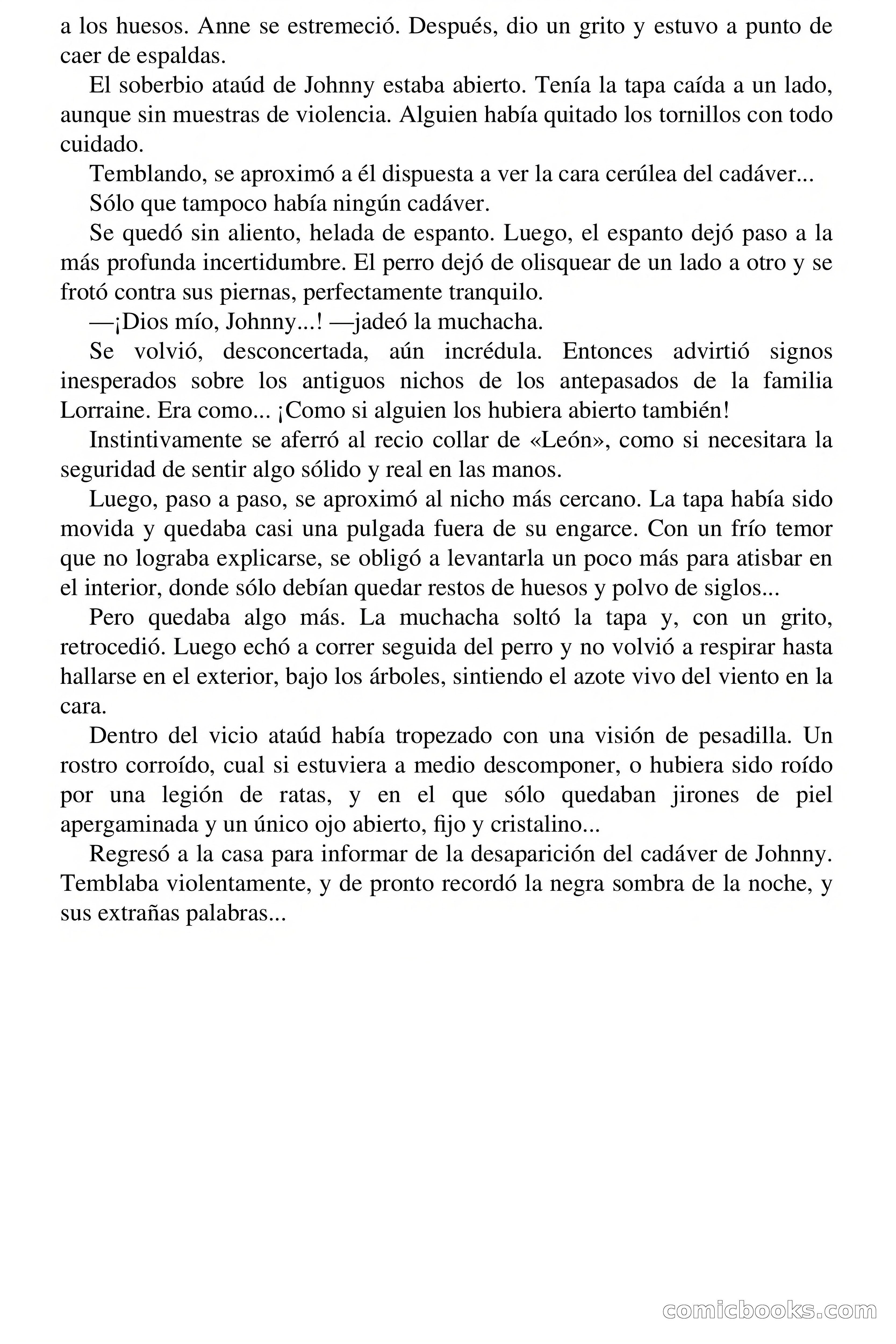 La barrera de la muerte (The Barrier of Death) — page 15 of 59