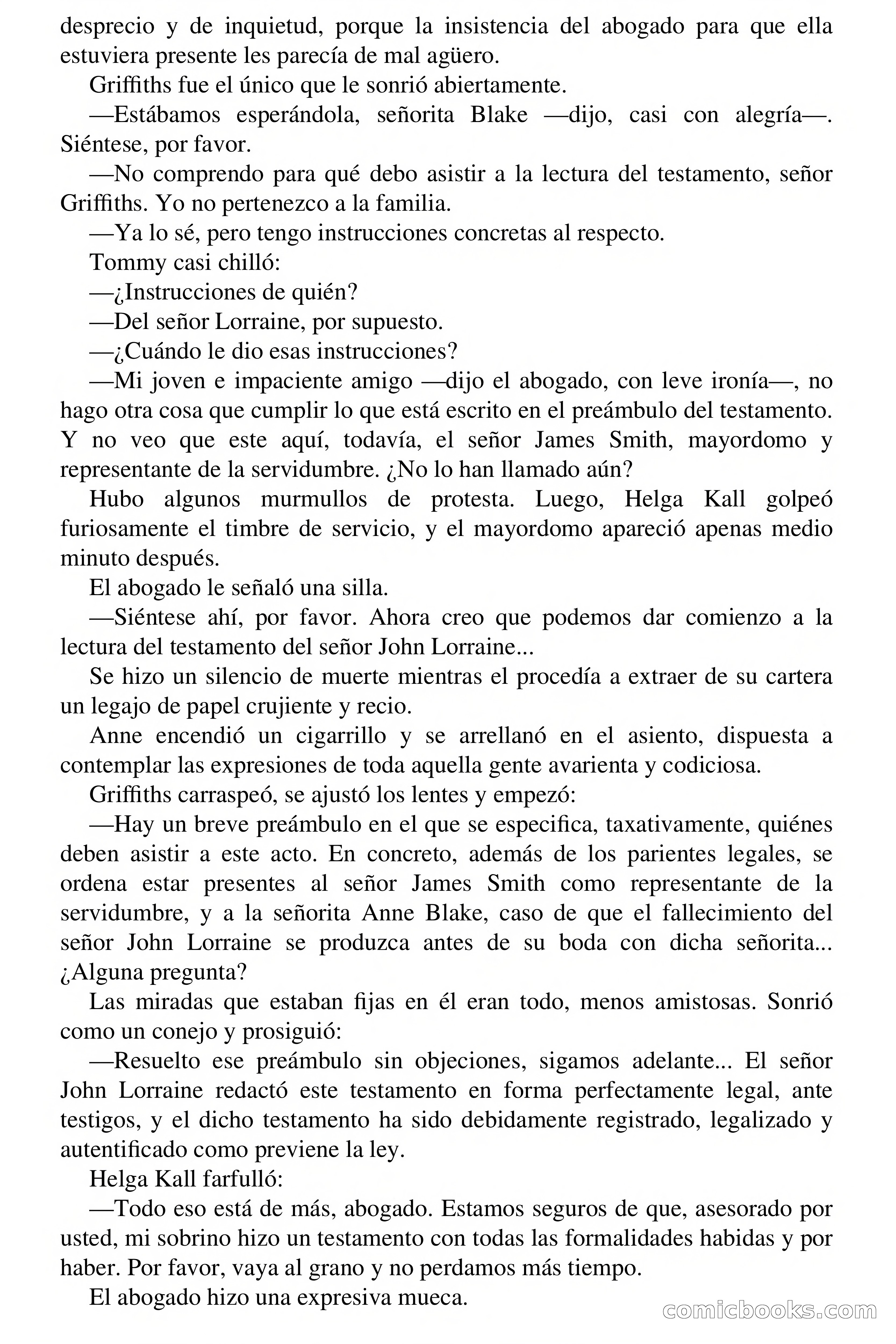 La barrera de la muerte (The Barrier of Death) — page 18 of 59