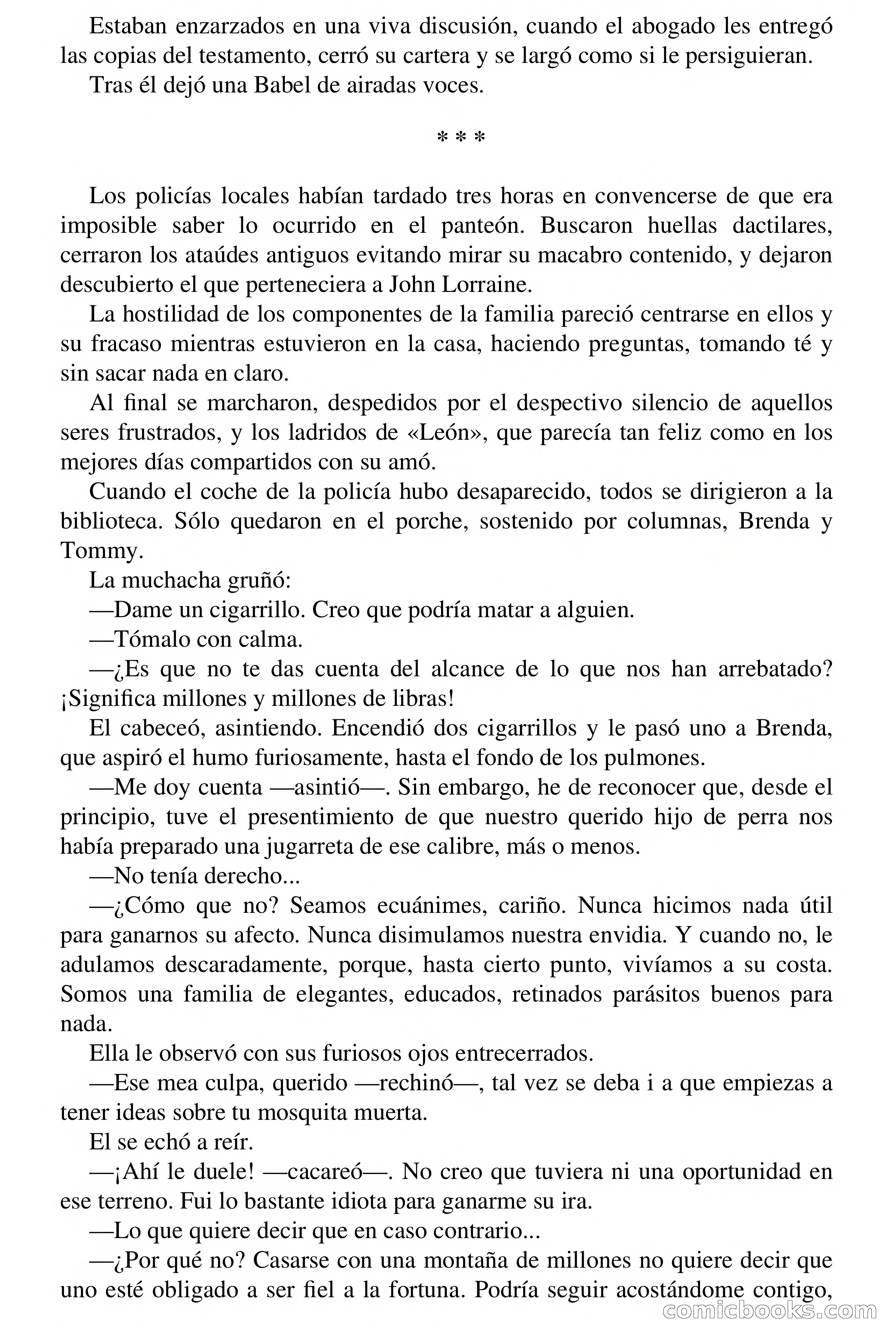 La barrera de la muerte (The Barrier of Death) — page 22 of 59