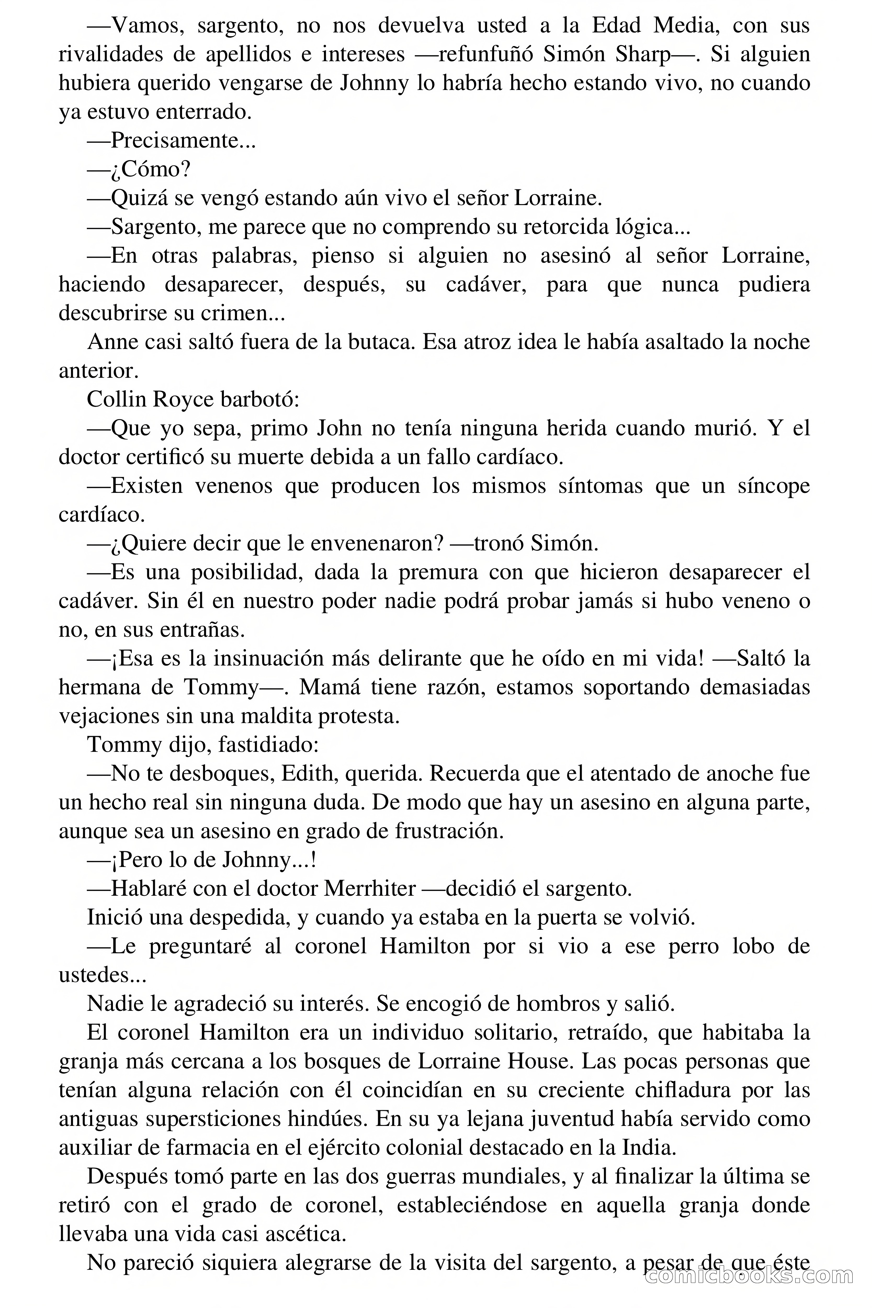 La barrera de la muerte (The Barrier of Death) — page 33 of 59