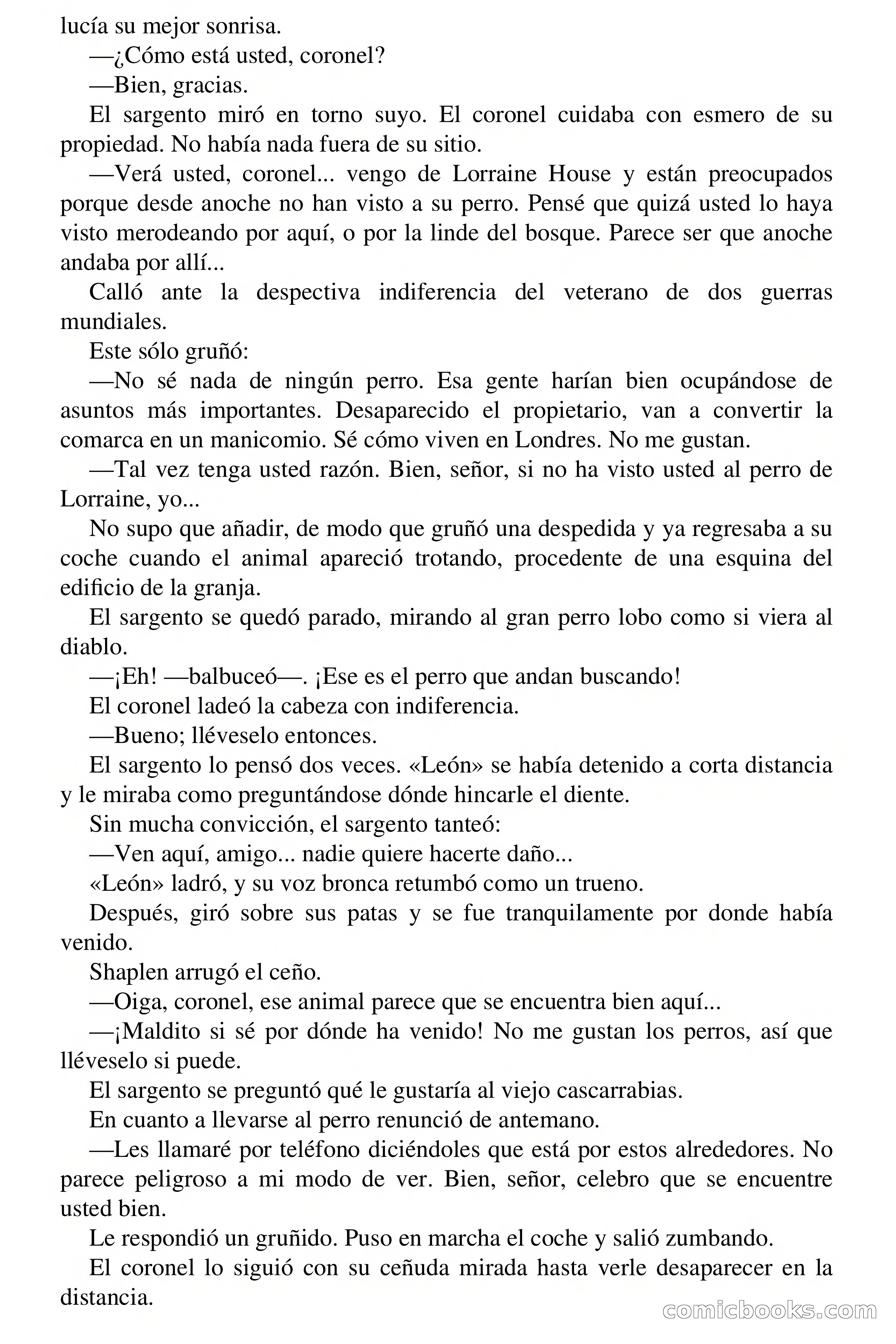 La barrera de la muerte (The Barrier of Death) — page 34 of 59