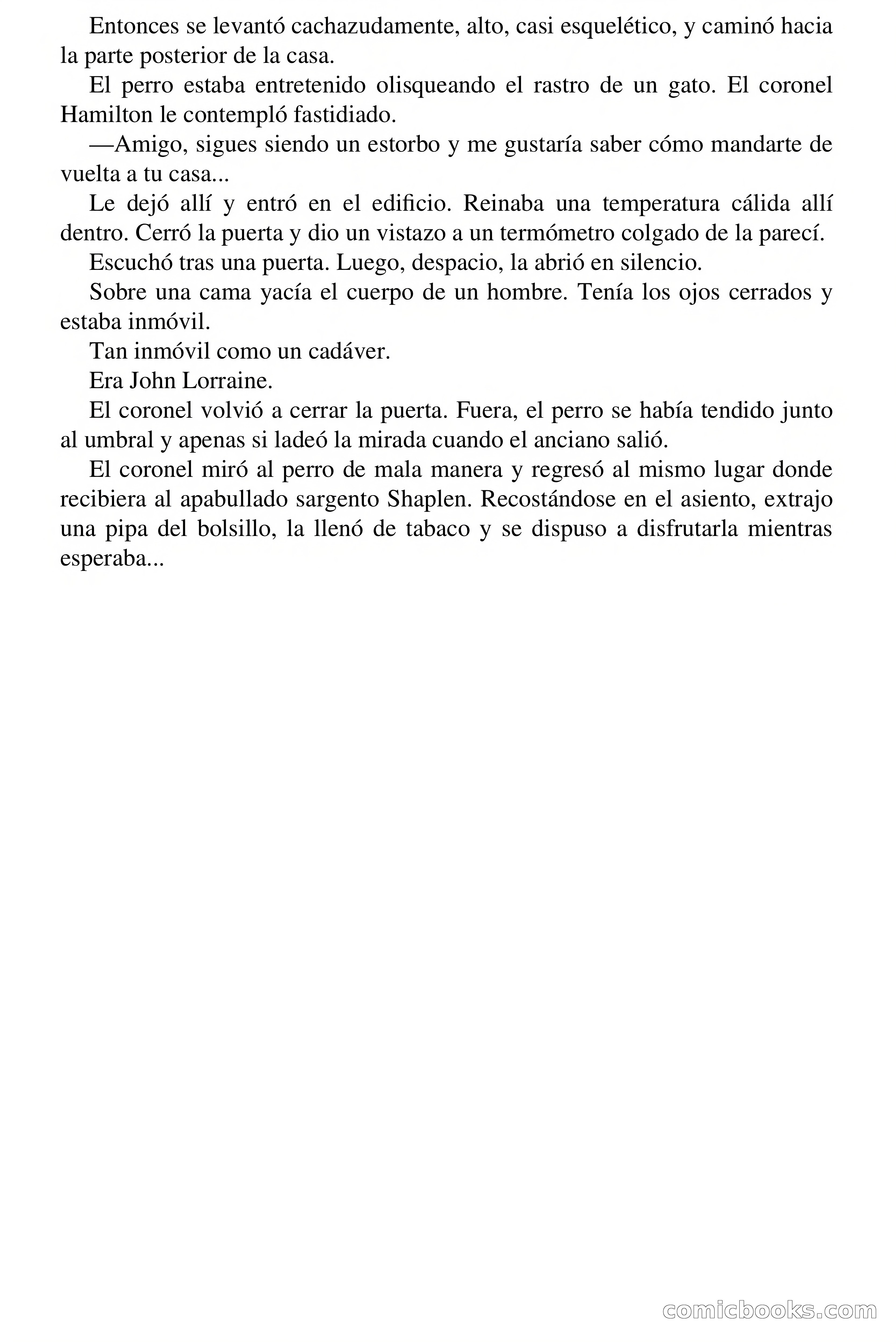 La barrera de la muerte (The Barrier of Death) — page 35 of 59