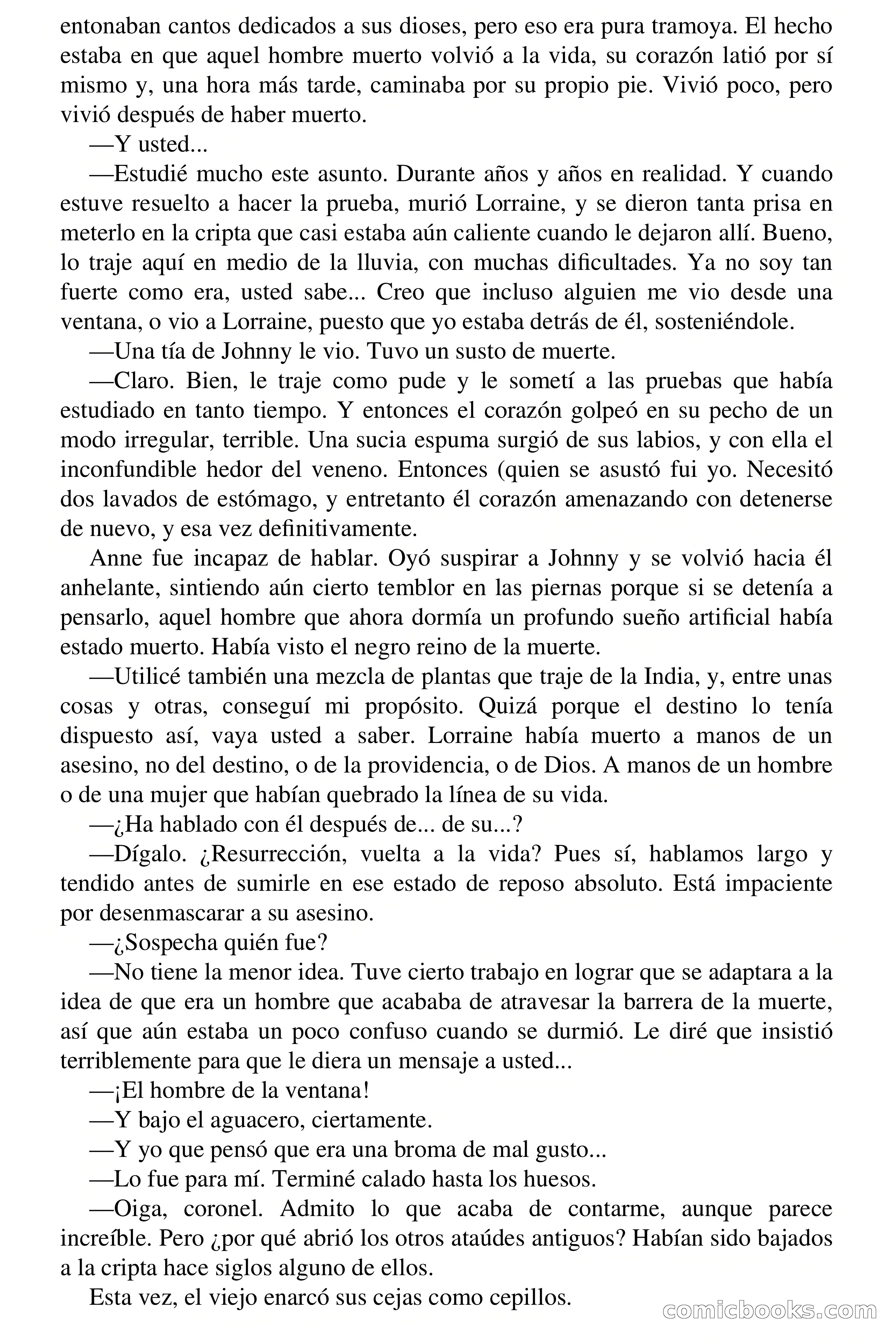 La barrera de la muerte (The Barrier of Death) — page 41 of 59
