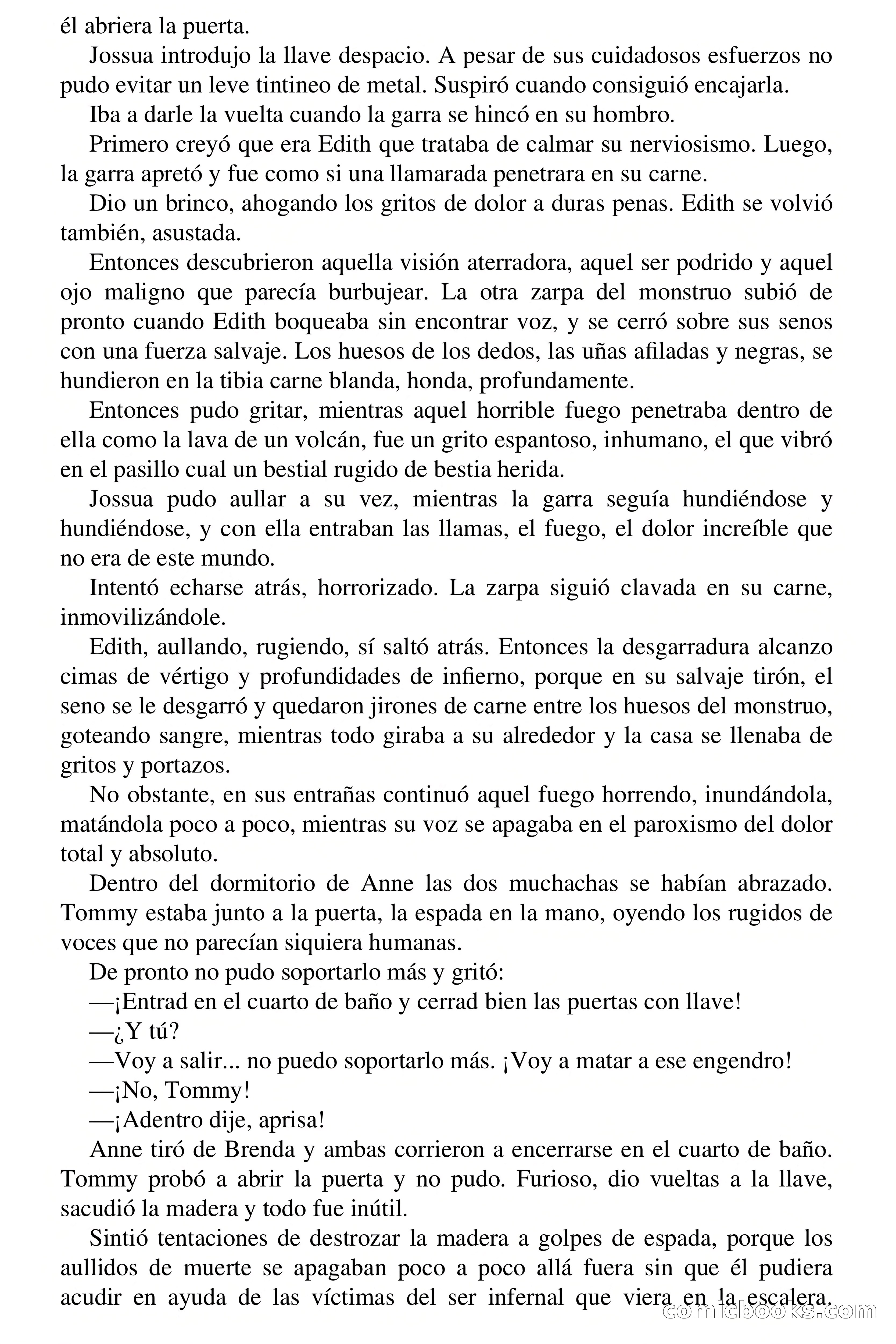 La barrera de la muerte (The Barrier of Death) — page 50 of 59
