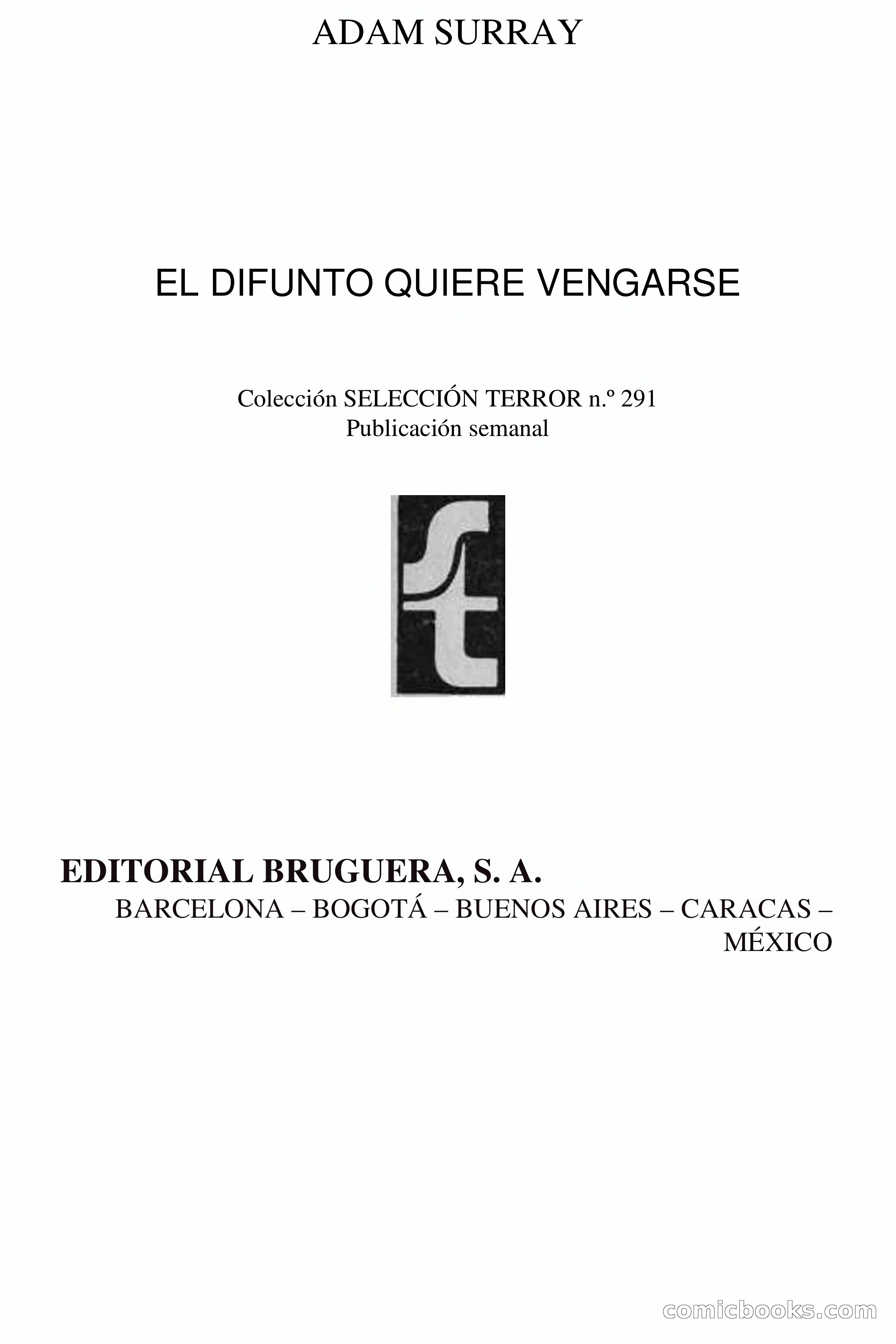 El difunto quiere vengarse — page 4 of 61