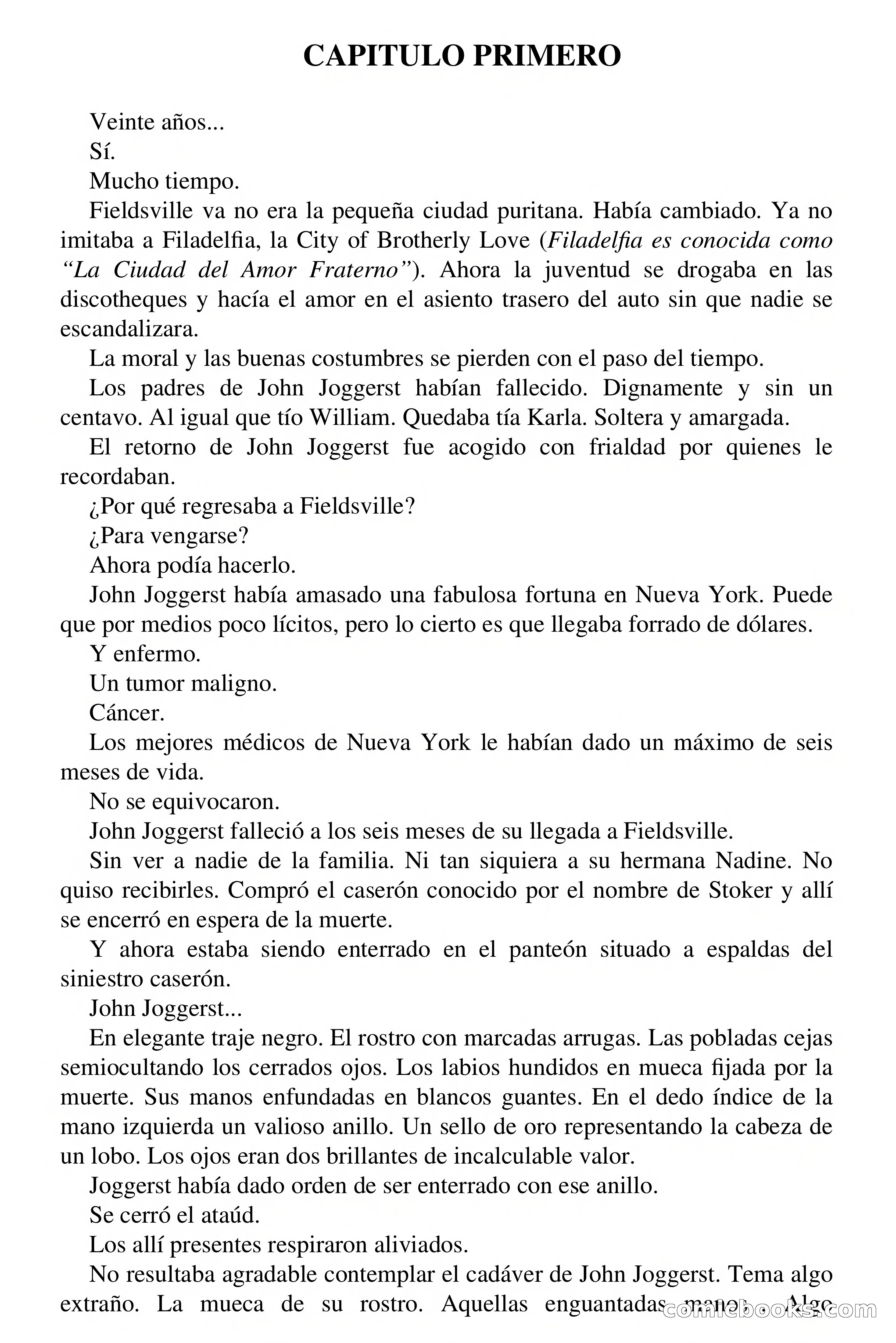 El difunto quiere vengarse — page 8 of 61