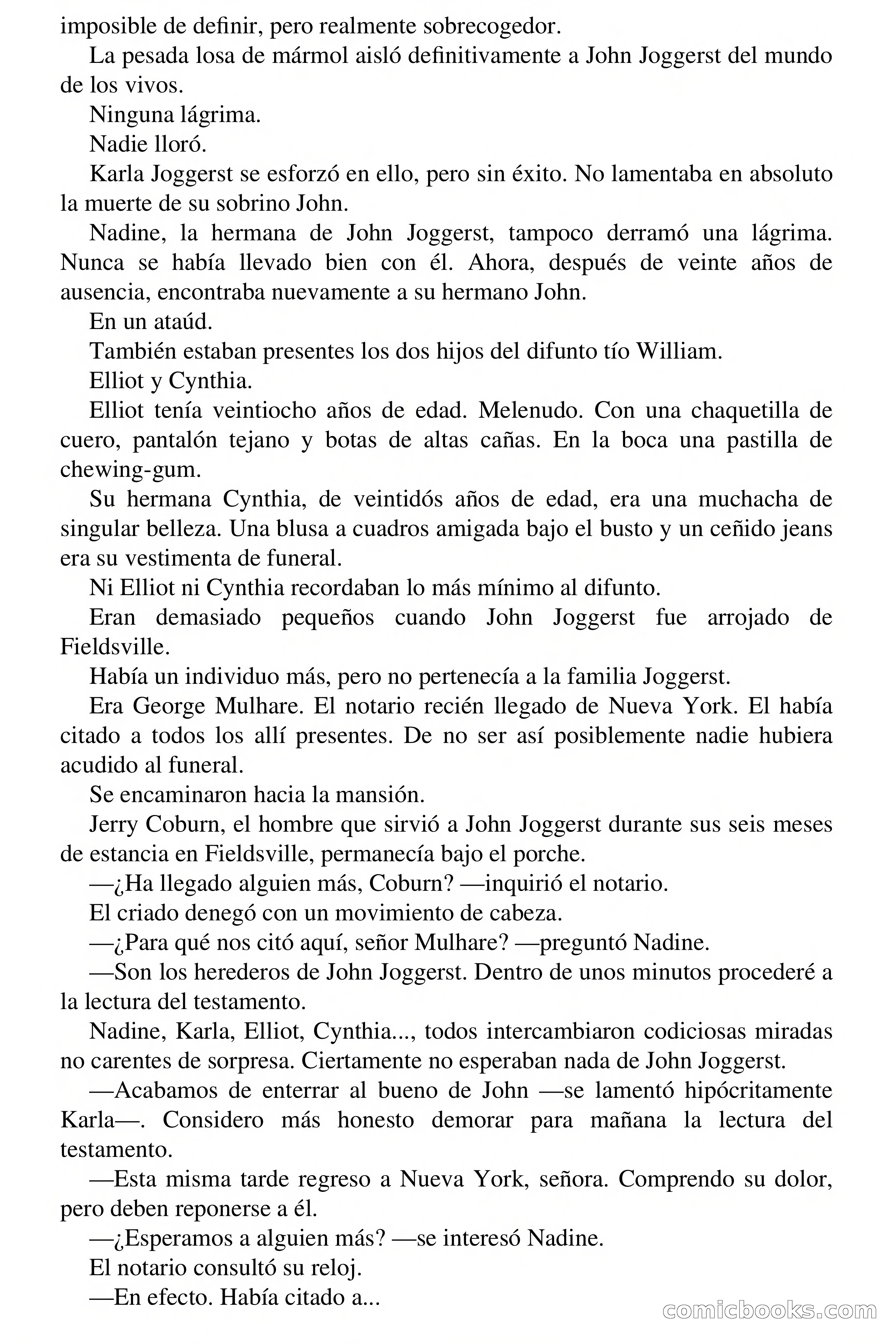 El difunto quiere vengarse — page 9 of 61
