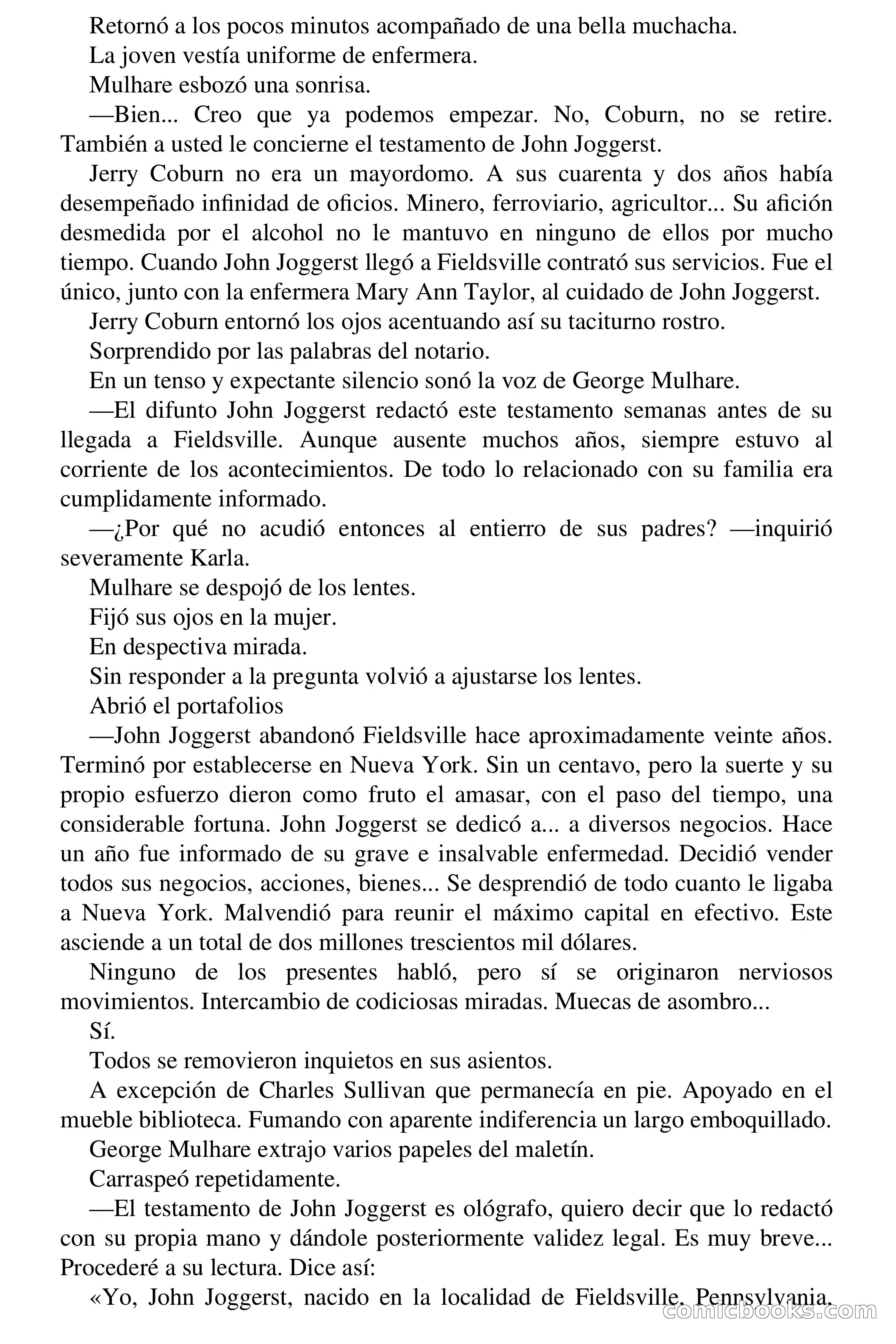 El difunto quiere vengarse — page 11 of 61