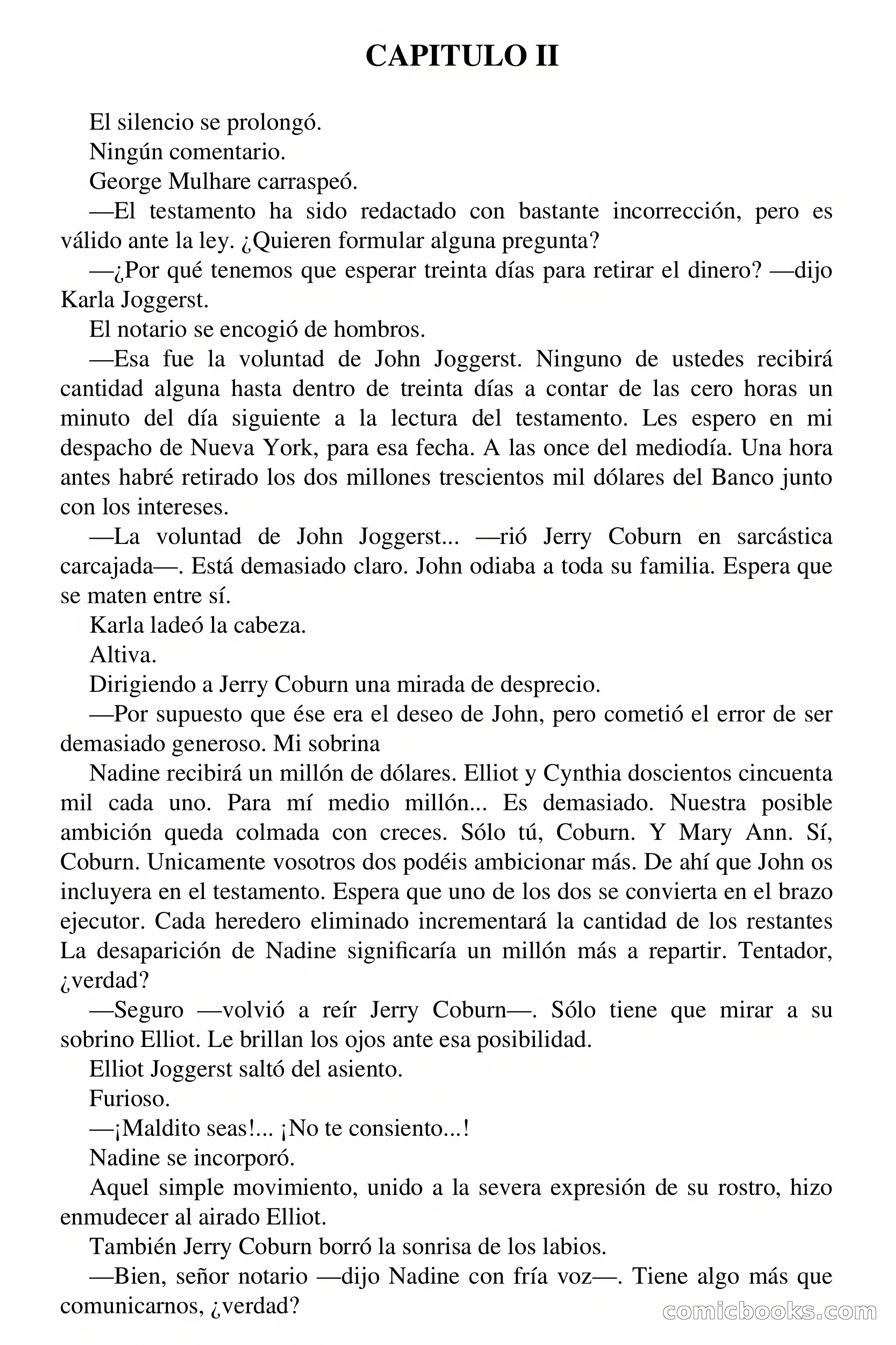 El difunto quiere vengarse — page 13 of 61