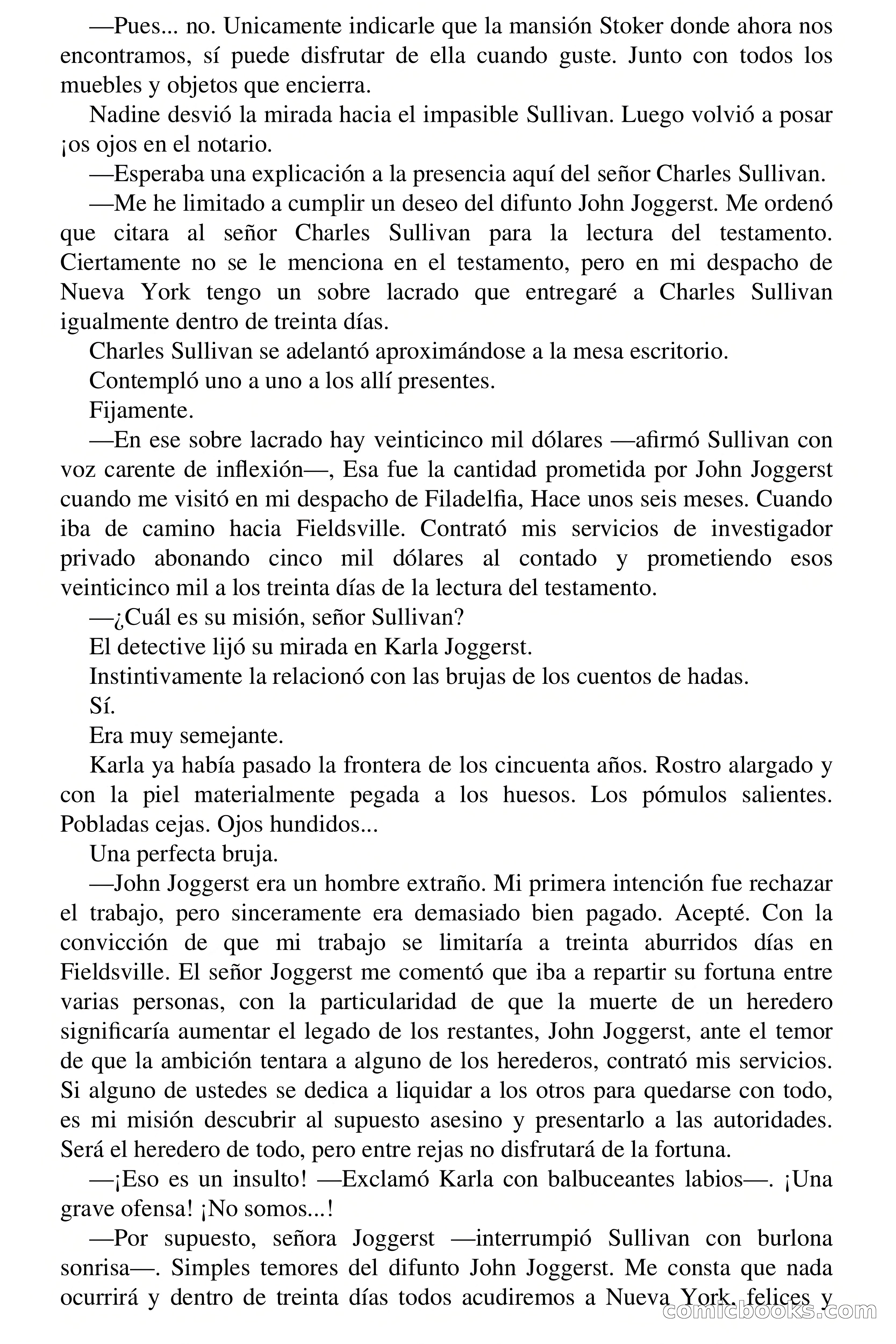 El difunto quiere vengarse — page 14 of 61