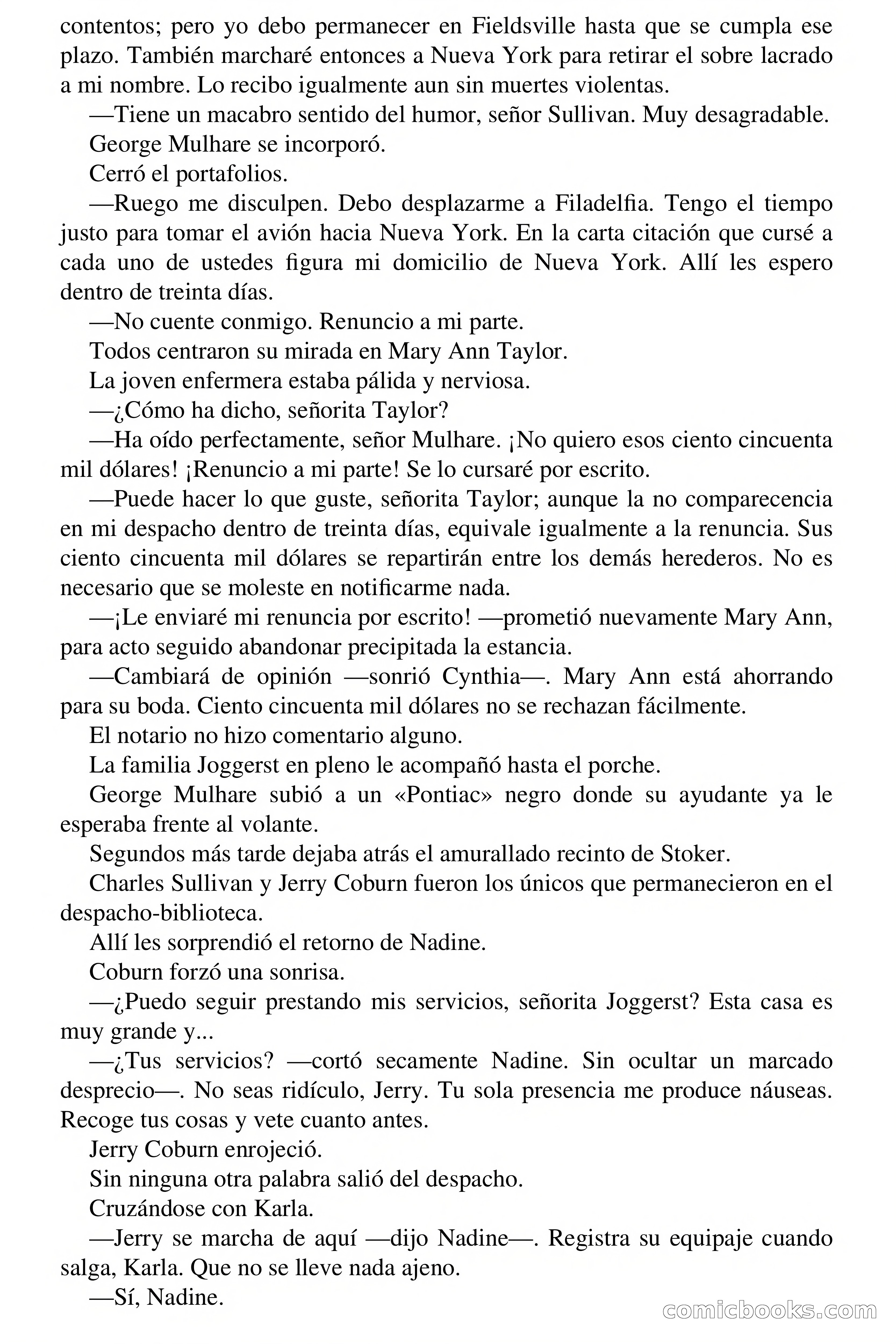 El difunto quiere vengarse — page 15 of 61